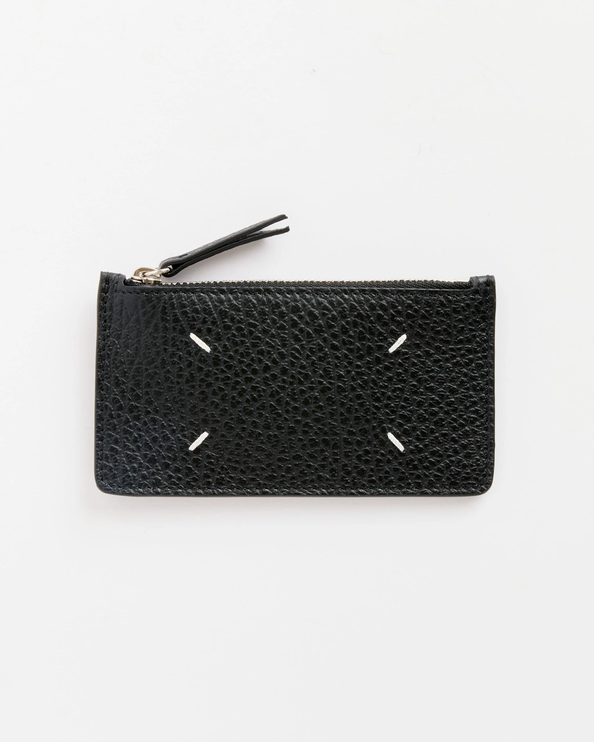 Card Holder Zip Ew Wallet in Black