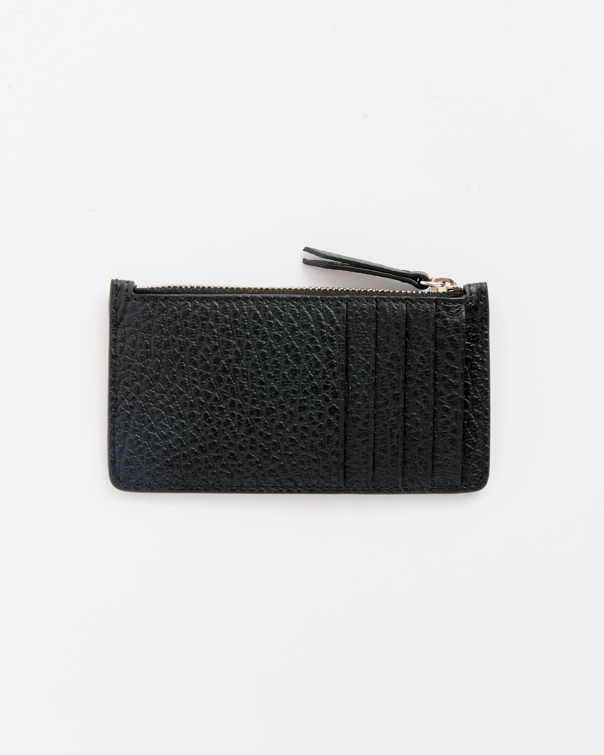 Card Holder Zip Ew Wallet in Black - Image 2