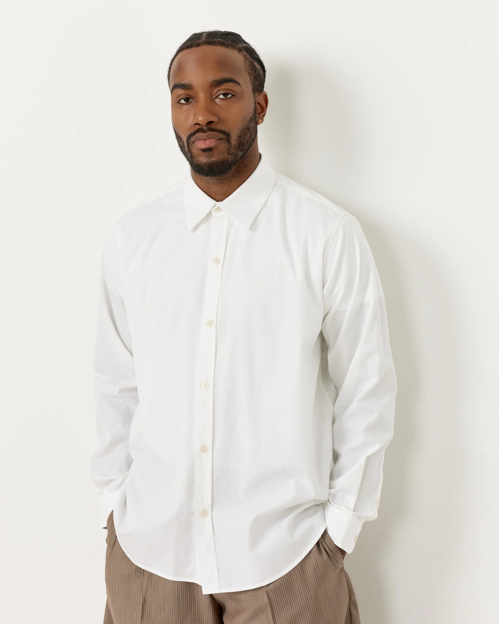 Banquet Shirt in White - Image 3