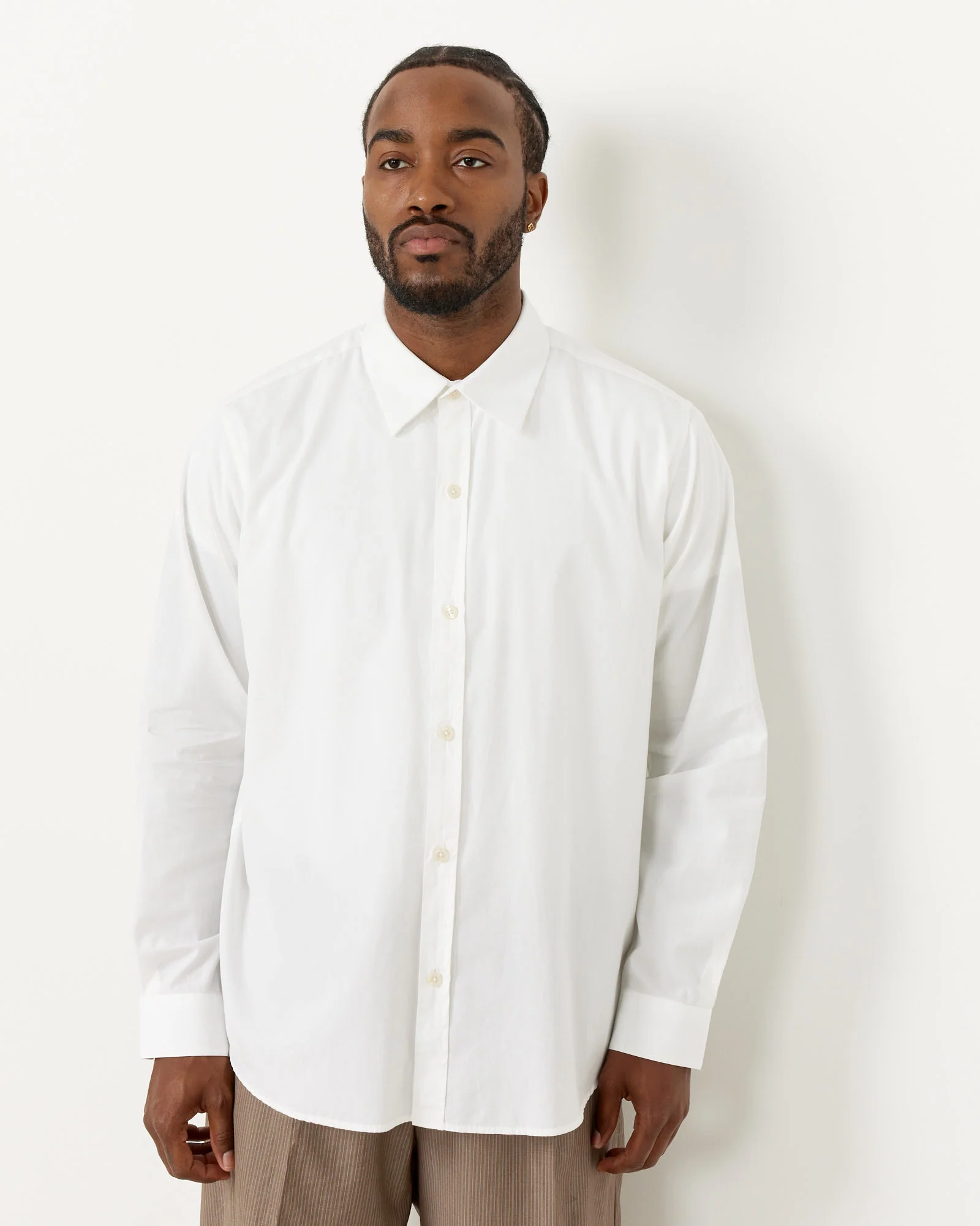 Banquet Shirt in White - Image 5