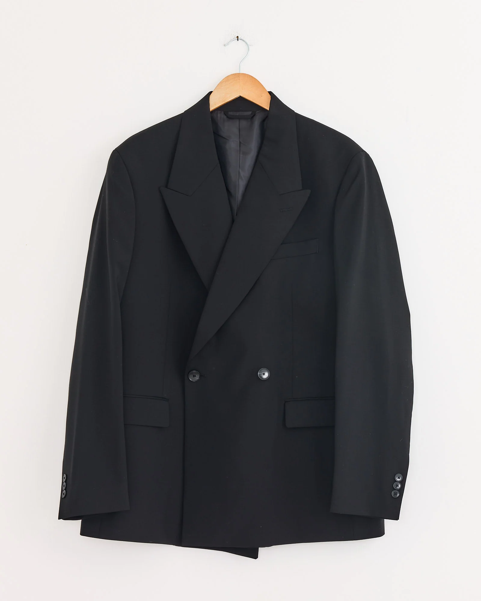 Double Breasted Blazer in Black