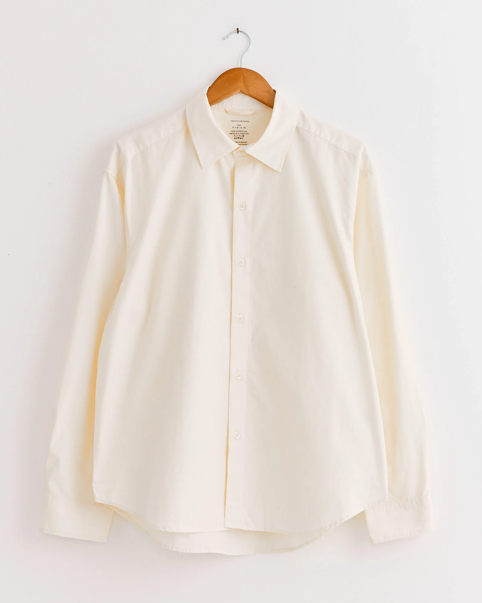 Generous Shirt in Warm White