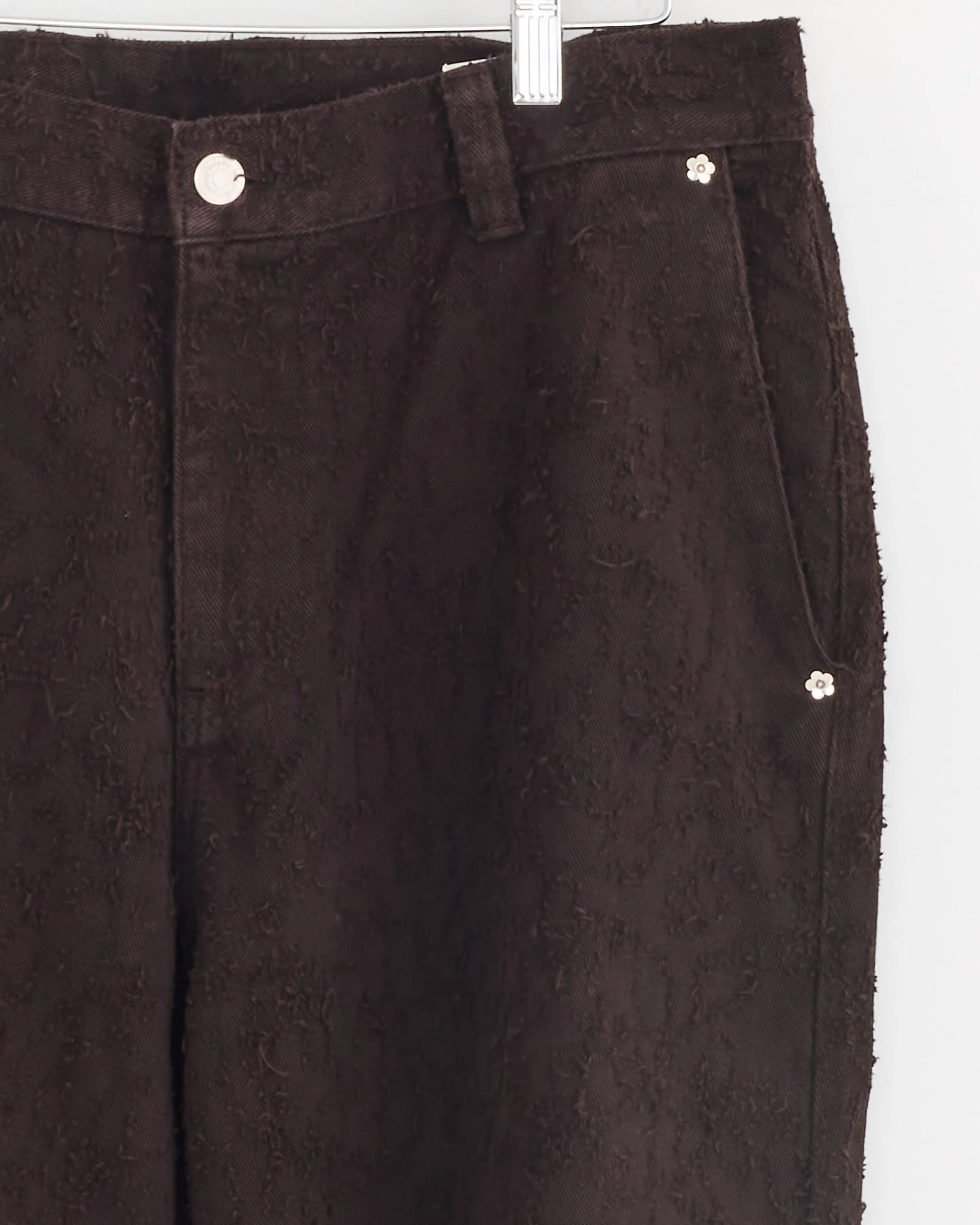 Punch Out Jean in Dark Brown - Image 2