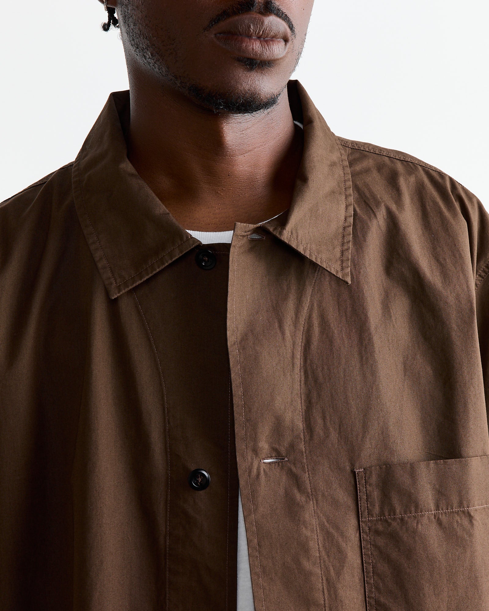 PJ Shirt in Carob - Image 4
