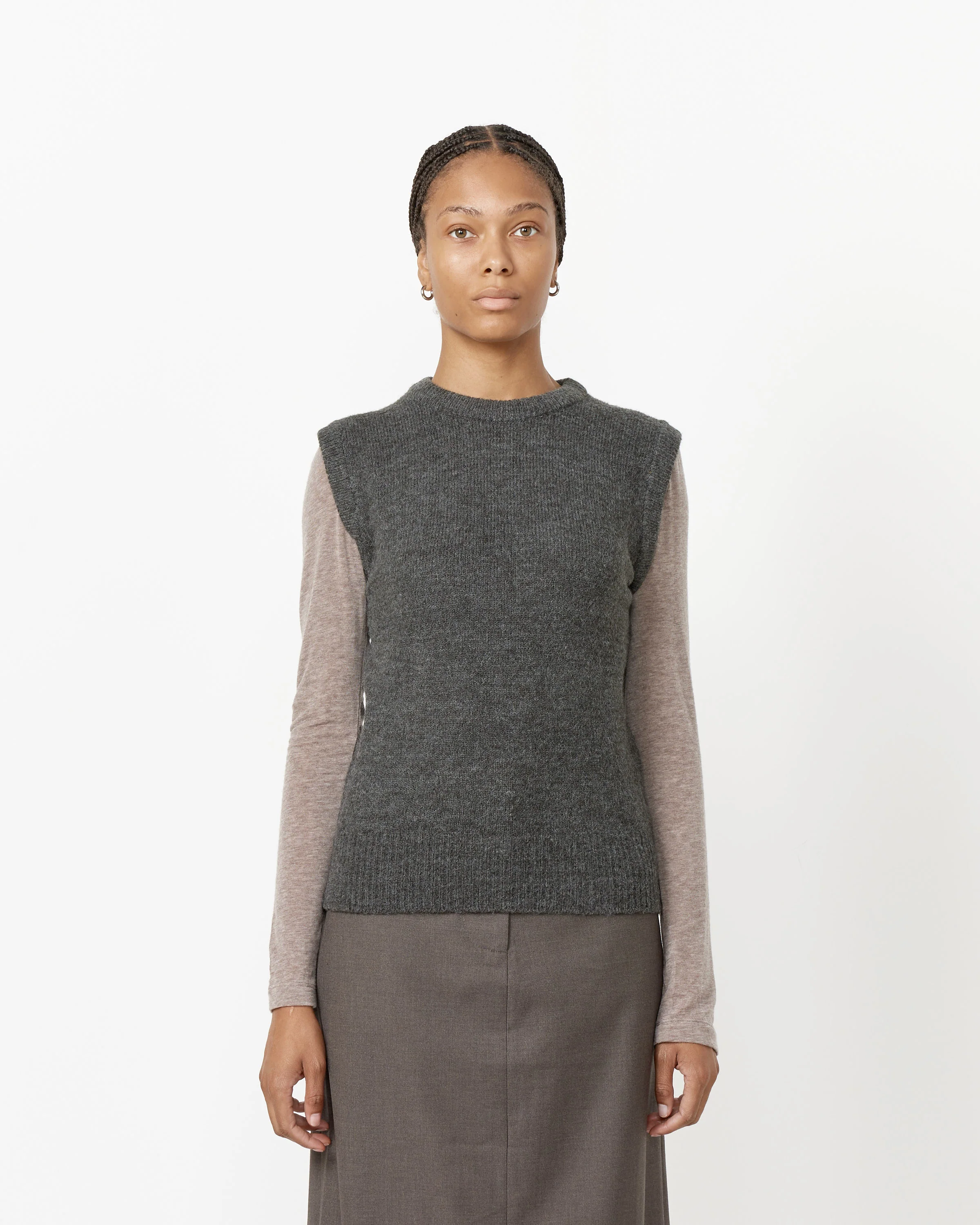 Crew Neck Vest