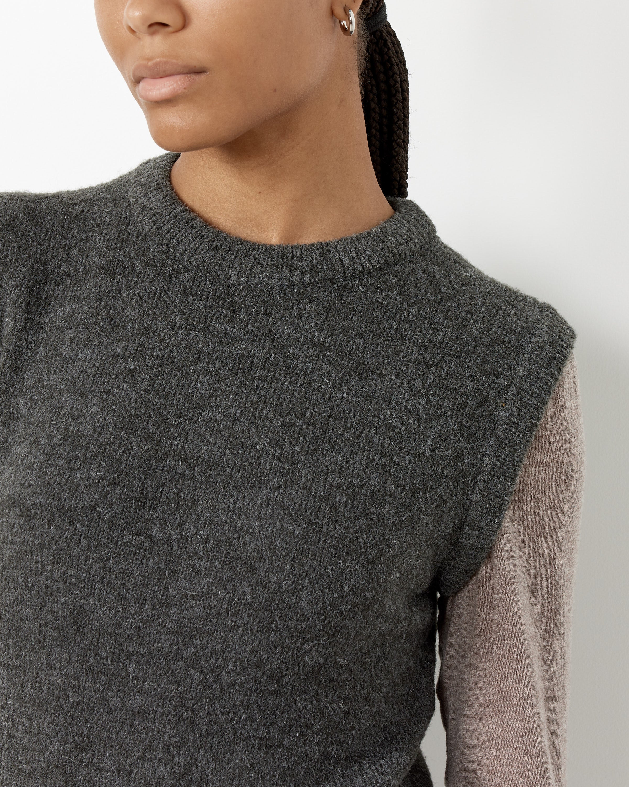 Crew Neck Vest - Image 2