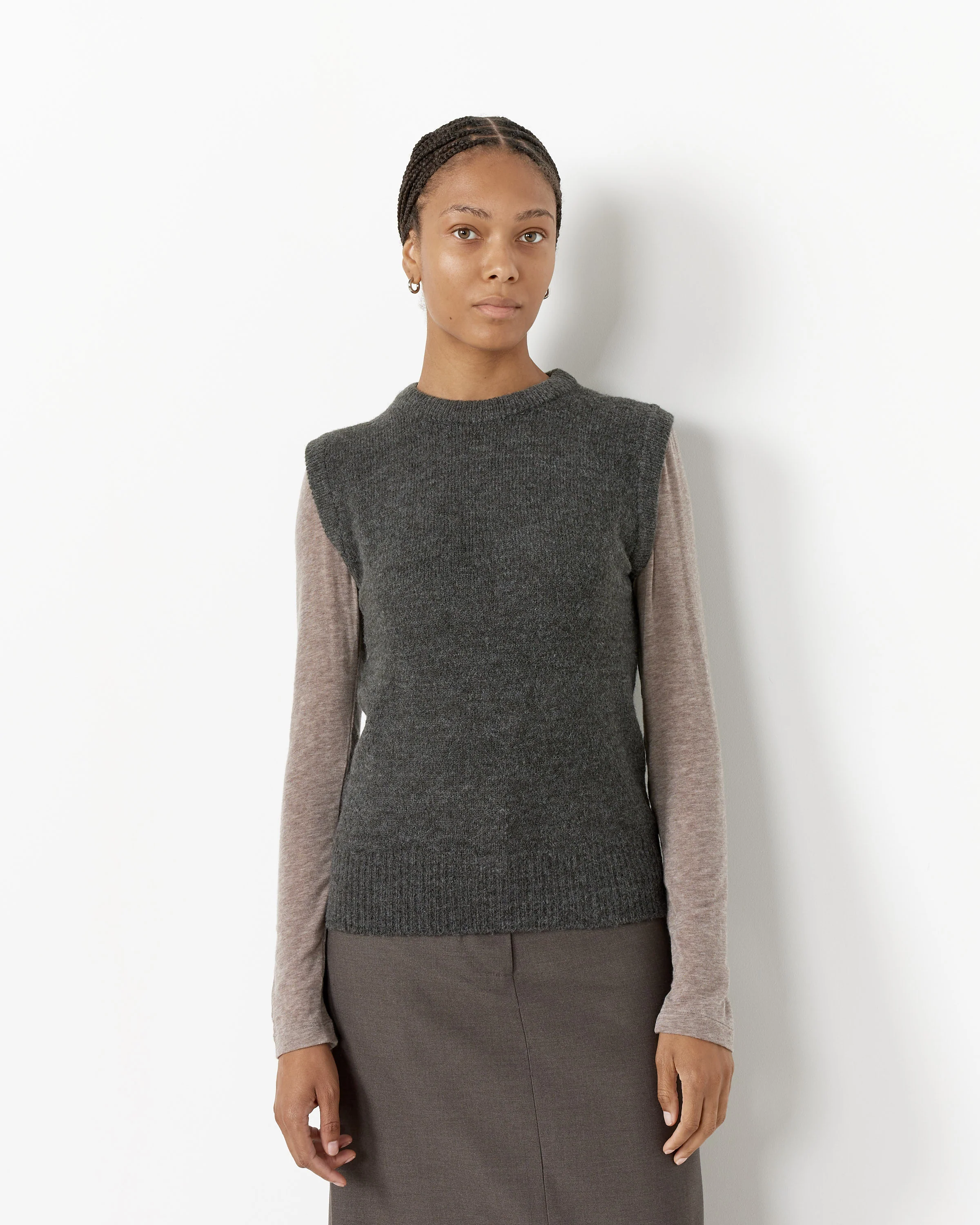 Crew Neck Vest - Image 5