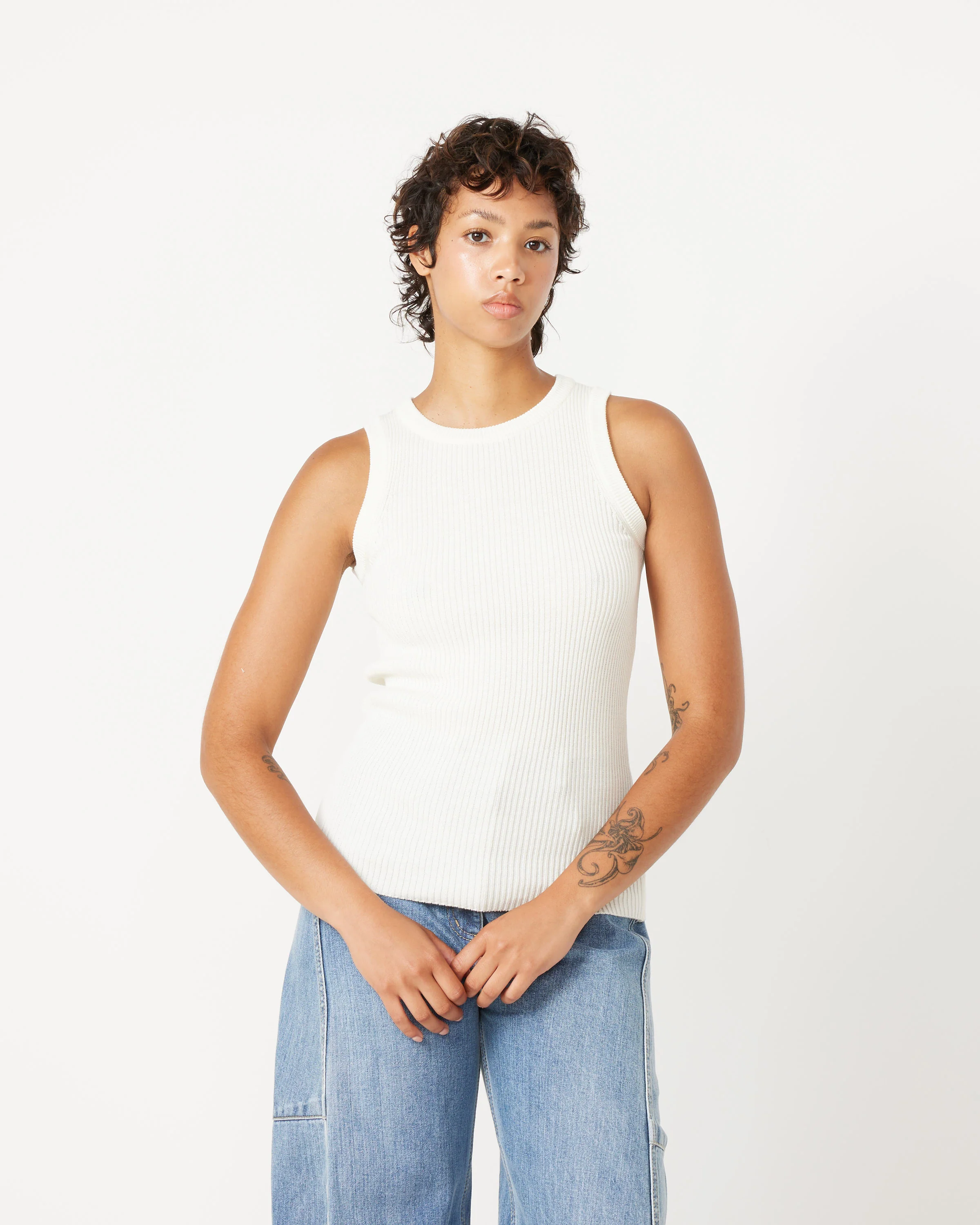 Ribbed Knit Tank - Image 5