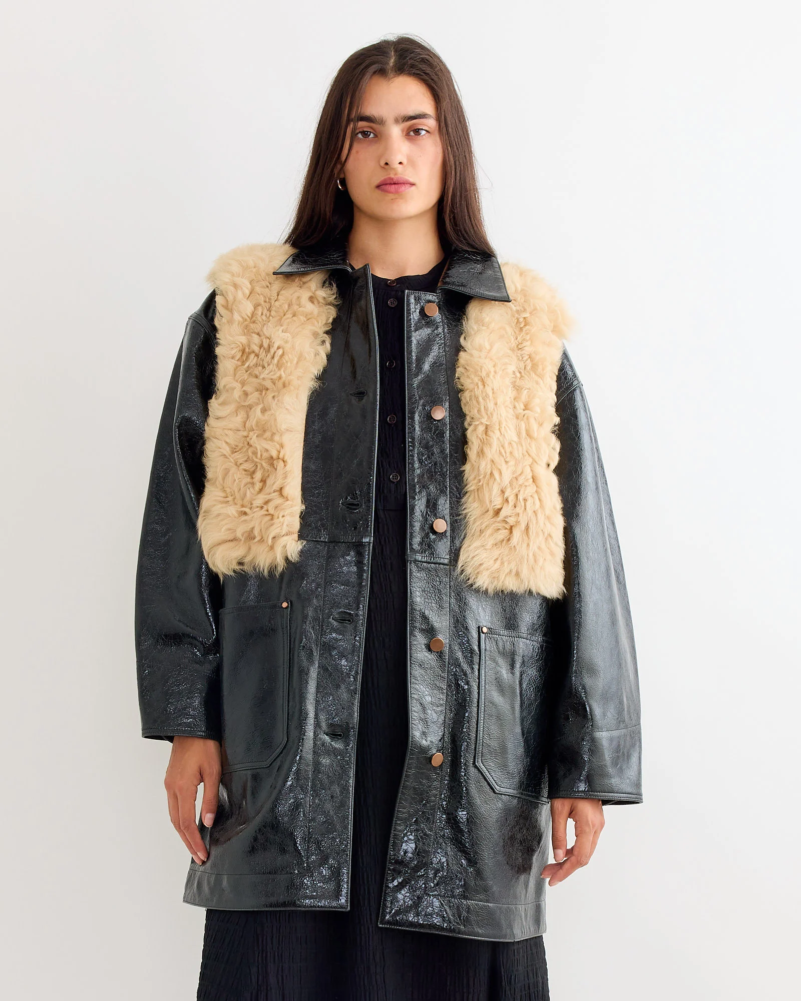 Chore Coat in Black Mix
