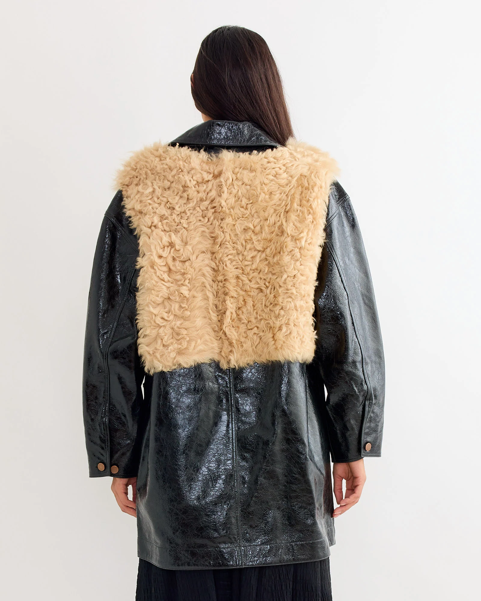Chore Coat in Black Mix - Image 3