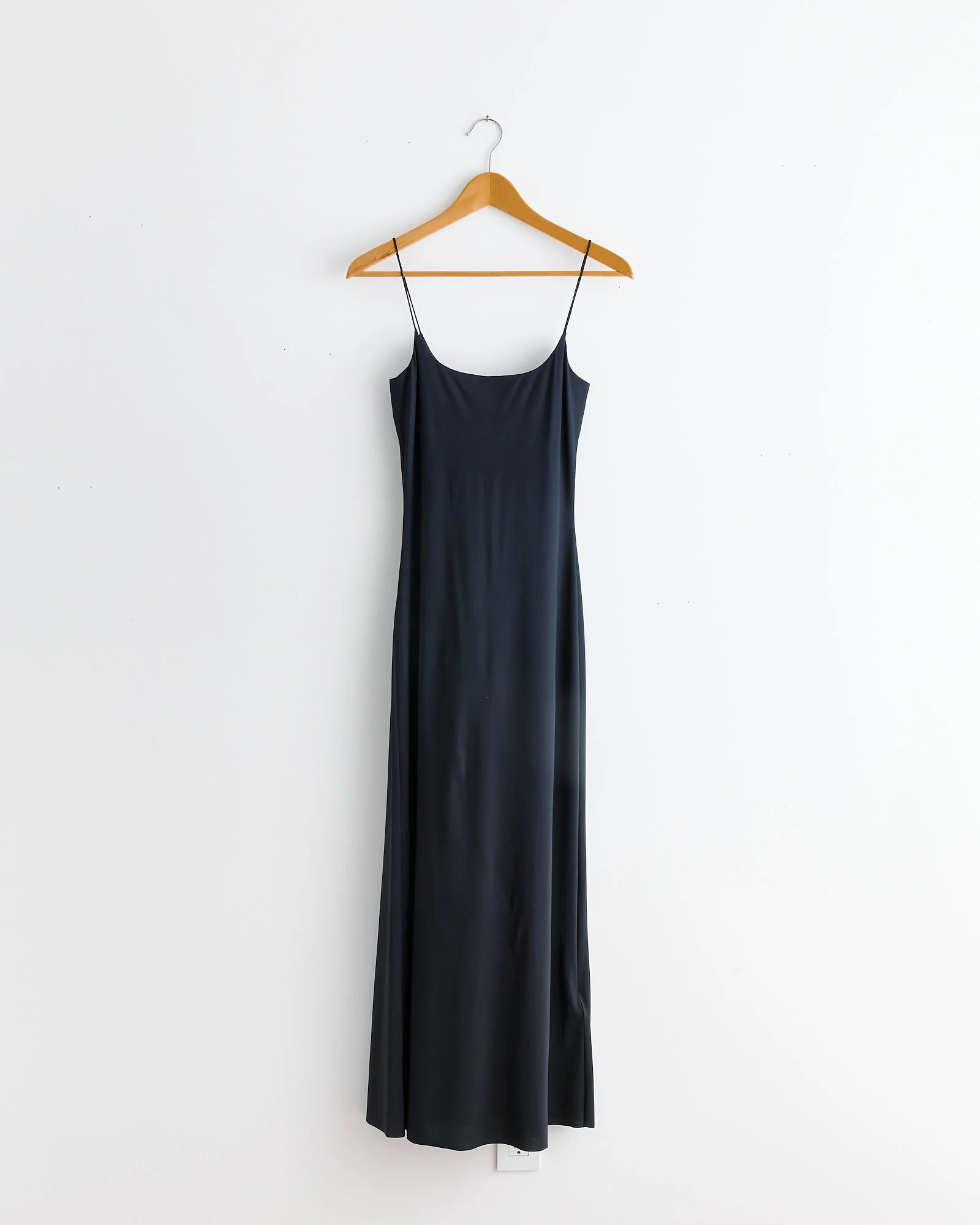 Maxi Slip Dress in Black