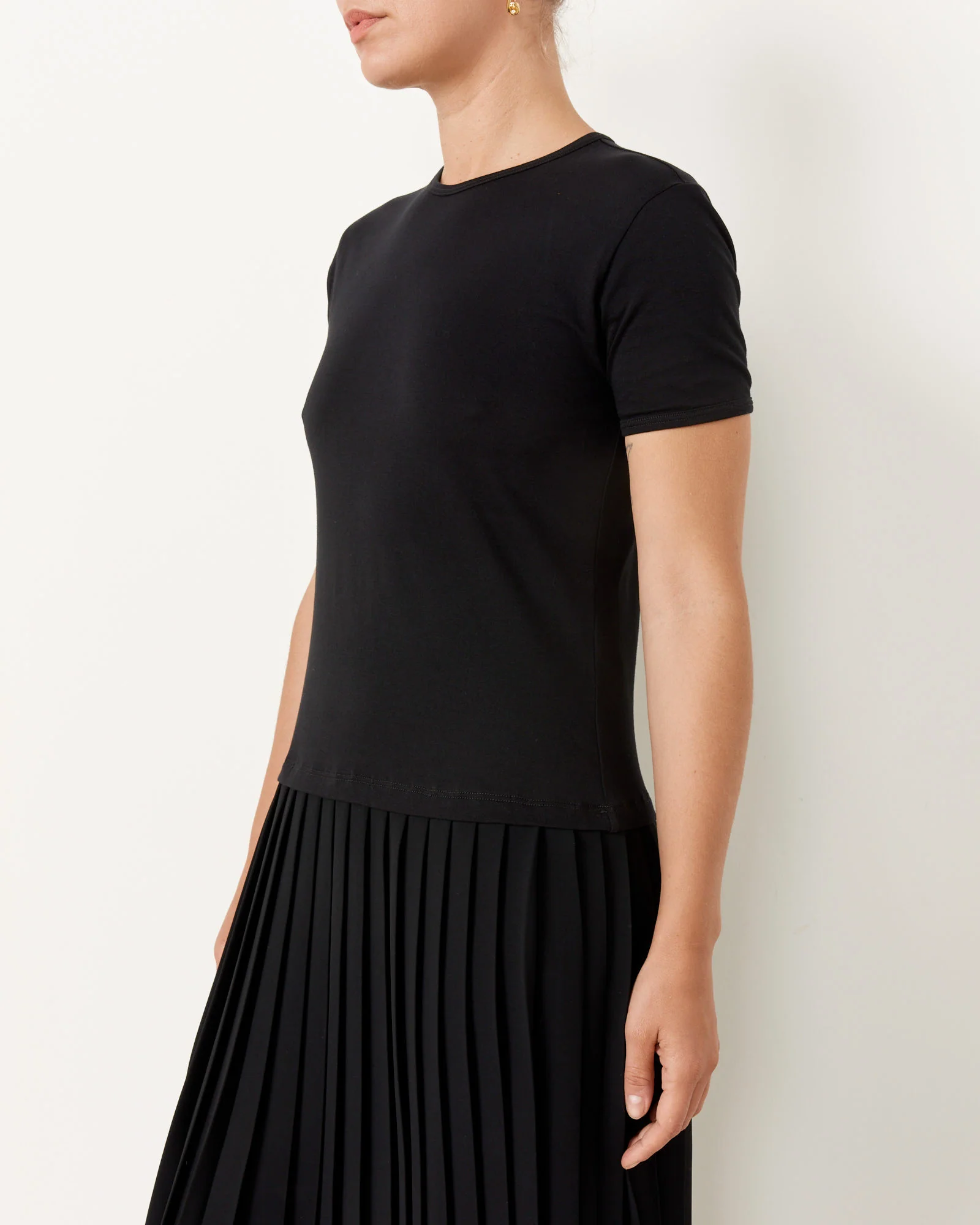 Midi Dress in Black - Image 3