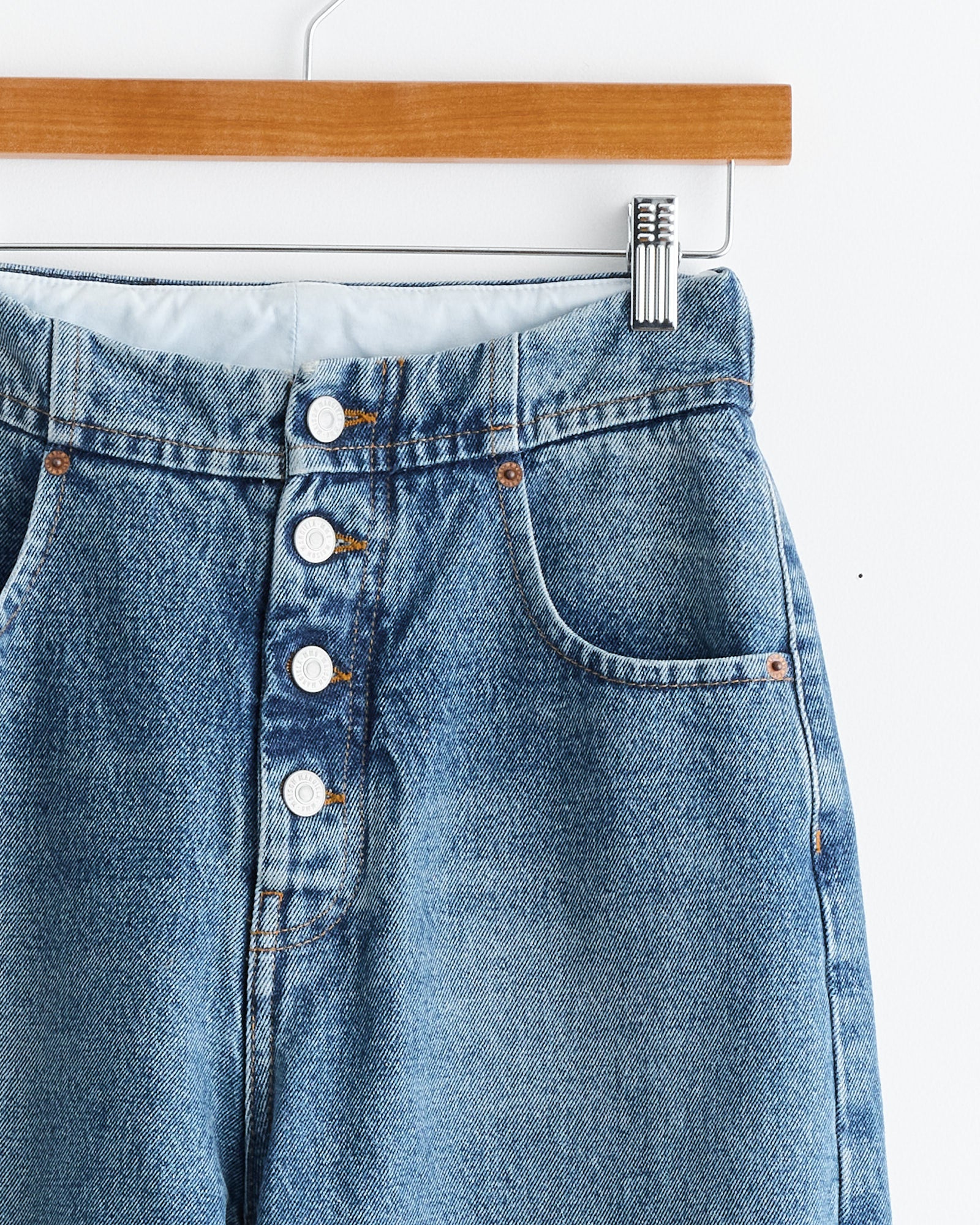 5 Pockets Pant in Blue - Image 2