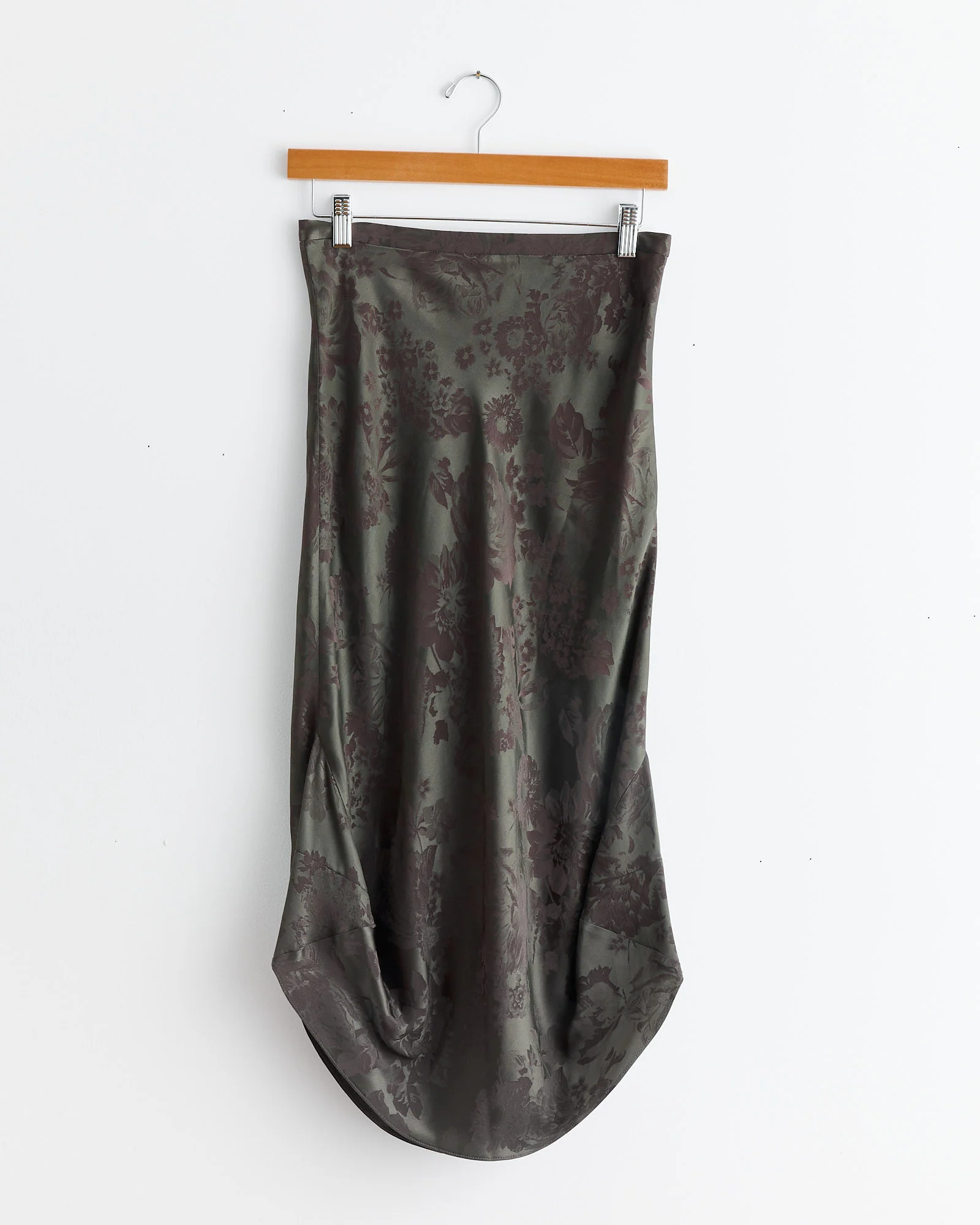 Midi Skirt in Brown