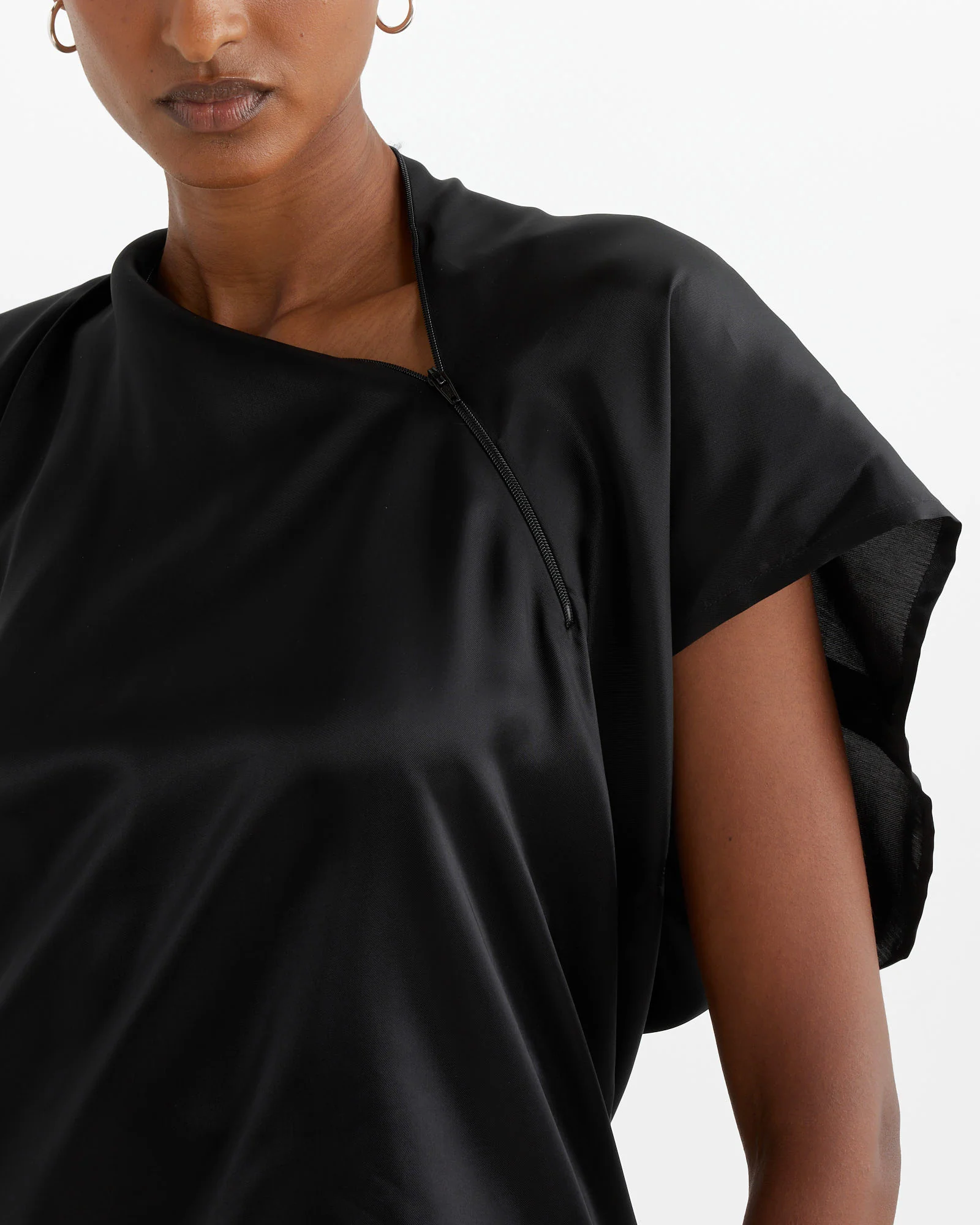 Zip Top in Black - Image 6