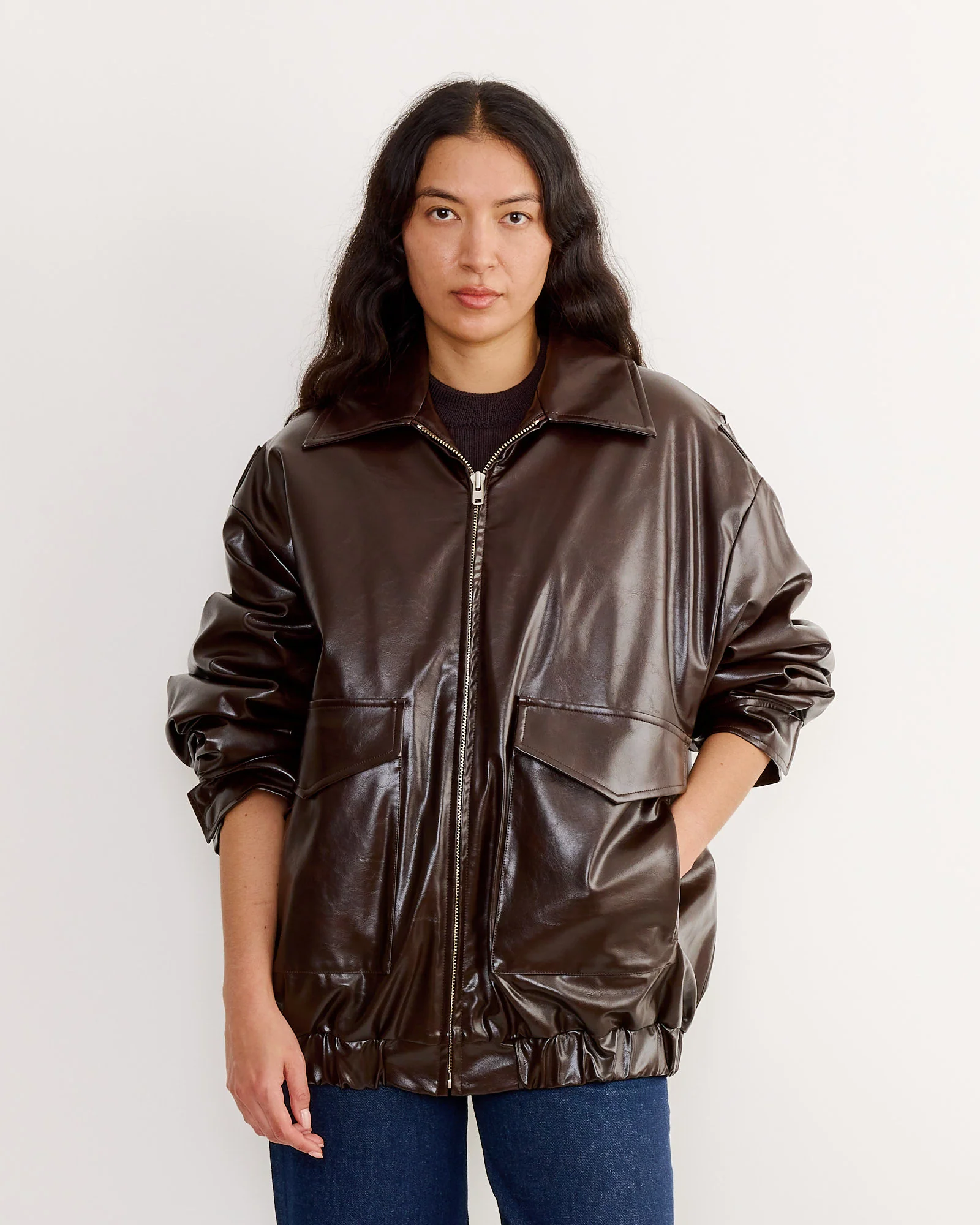 Sports Jacket in Dark Brown