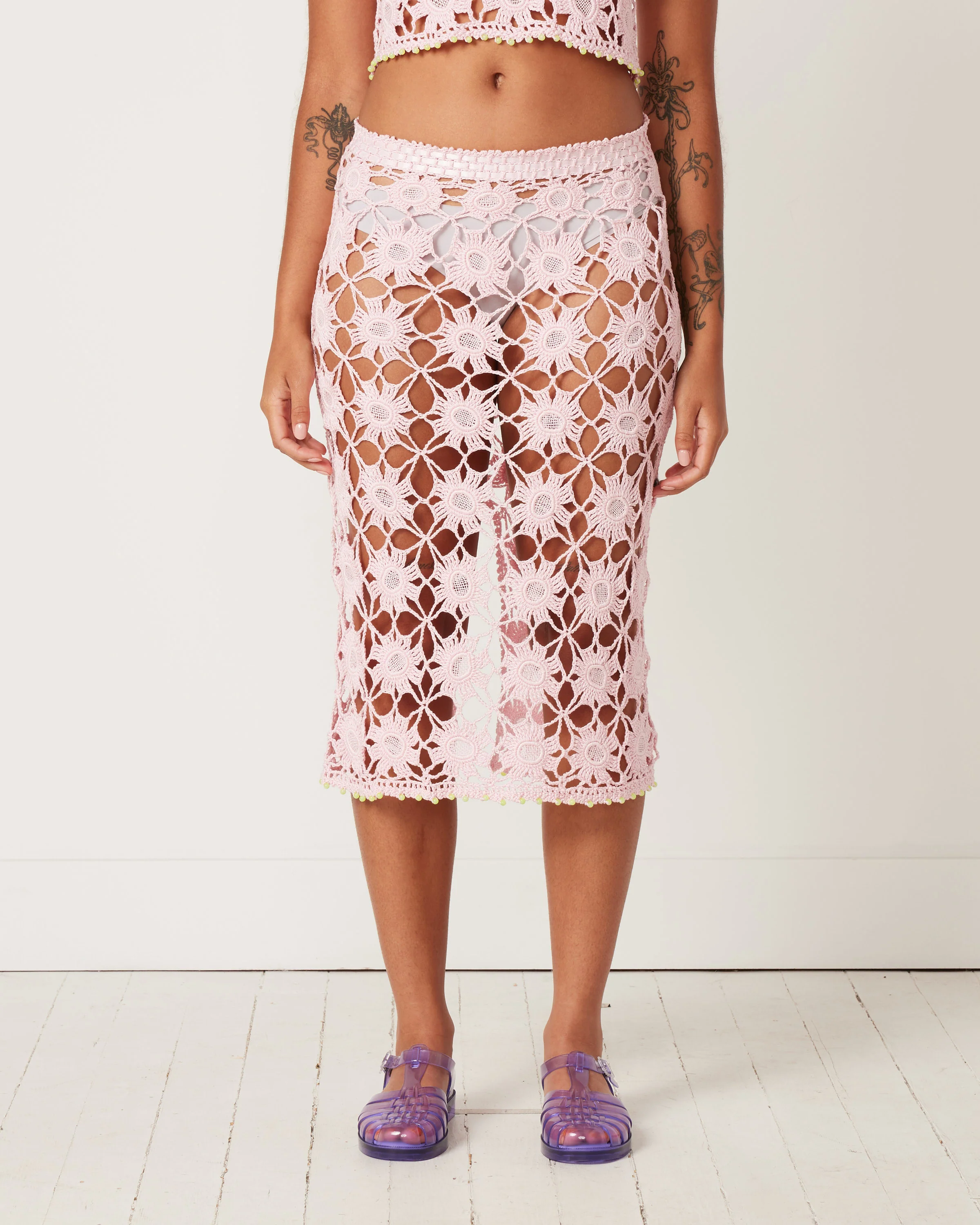Flower Lace Skirt