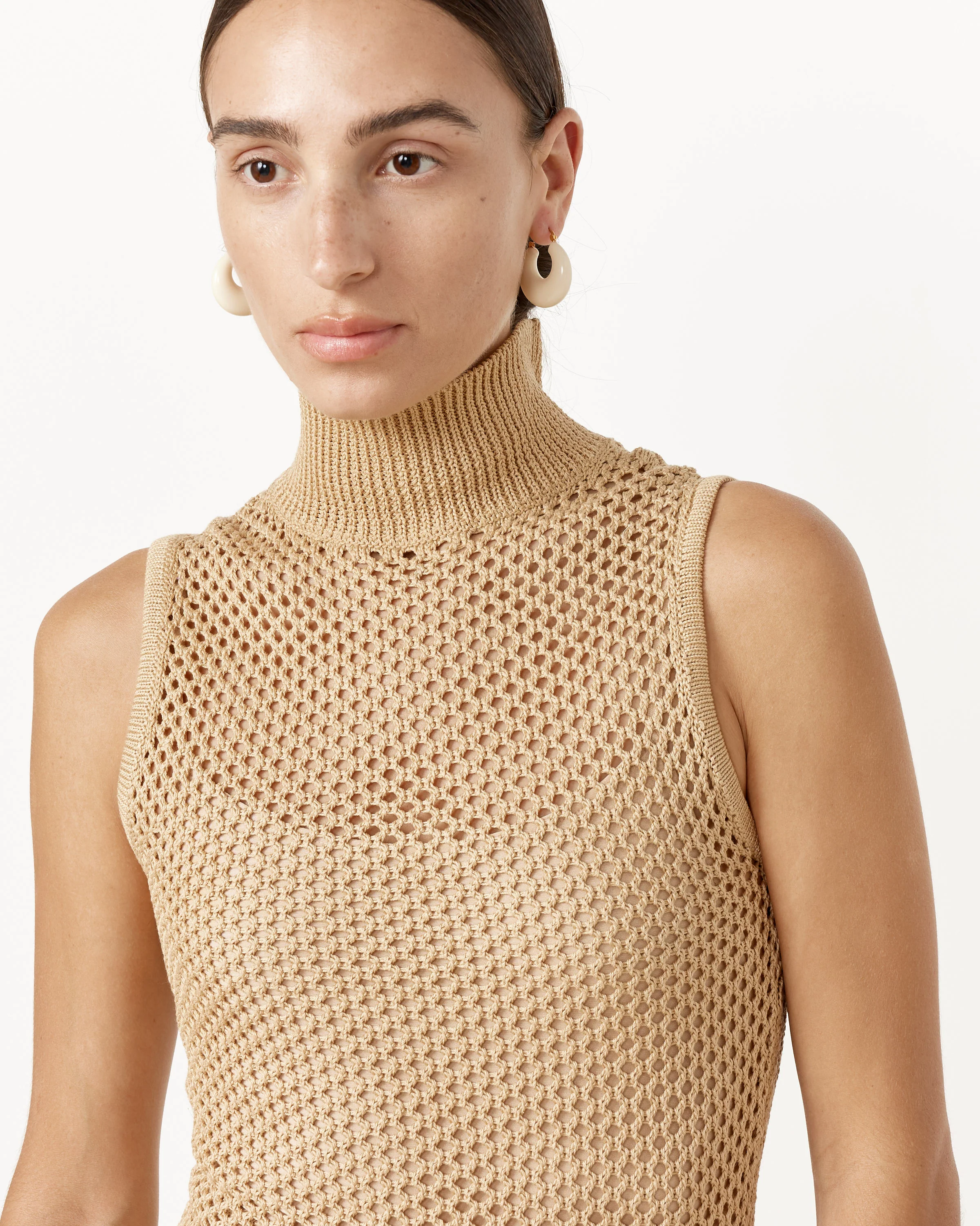 Net Mini Dress - Image 3