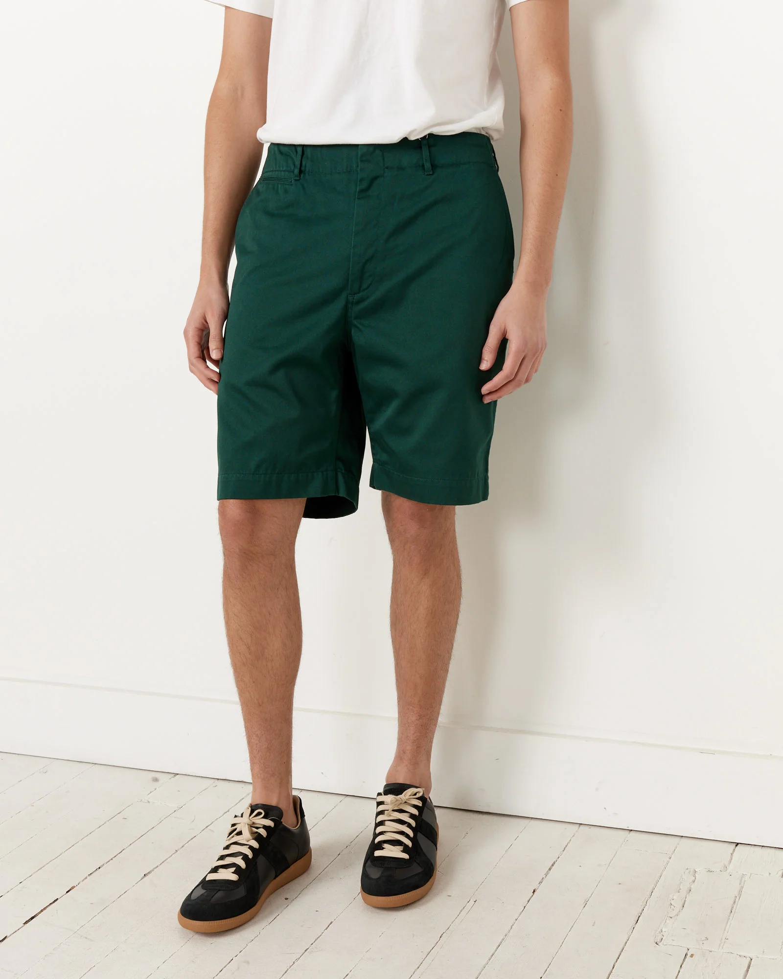 Chino Short in Green - Image 2