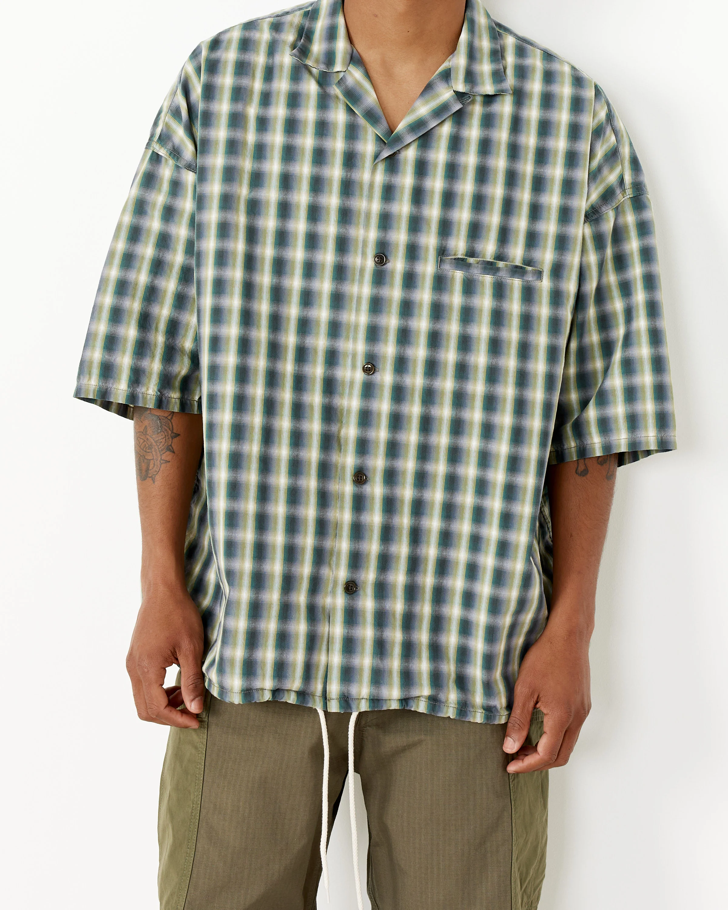 Open Collar Wind Shirt - Image 13
