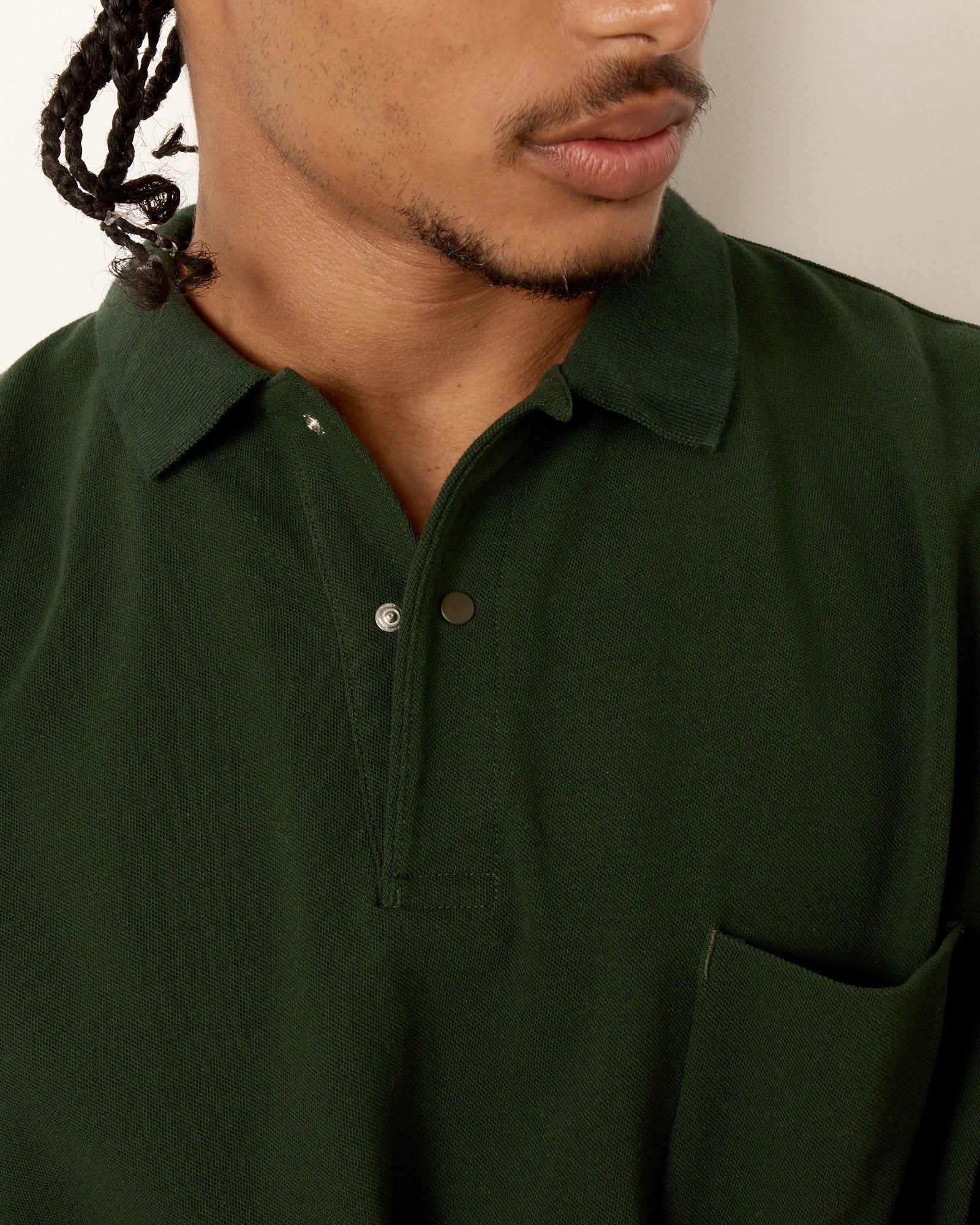 Polo Shirt in Green - Image 4