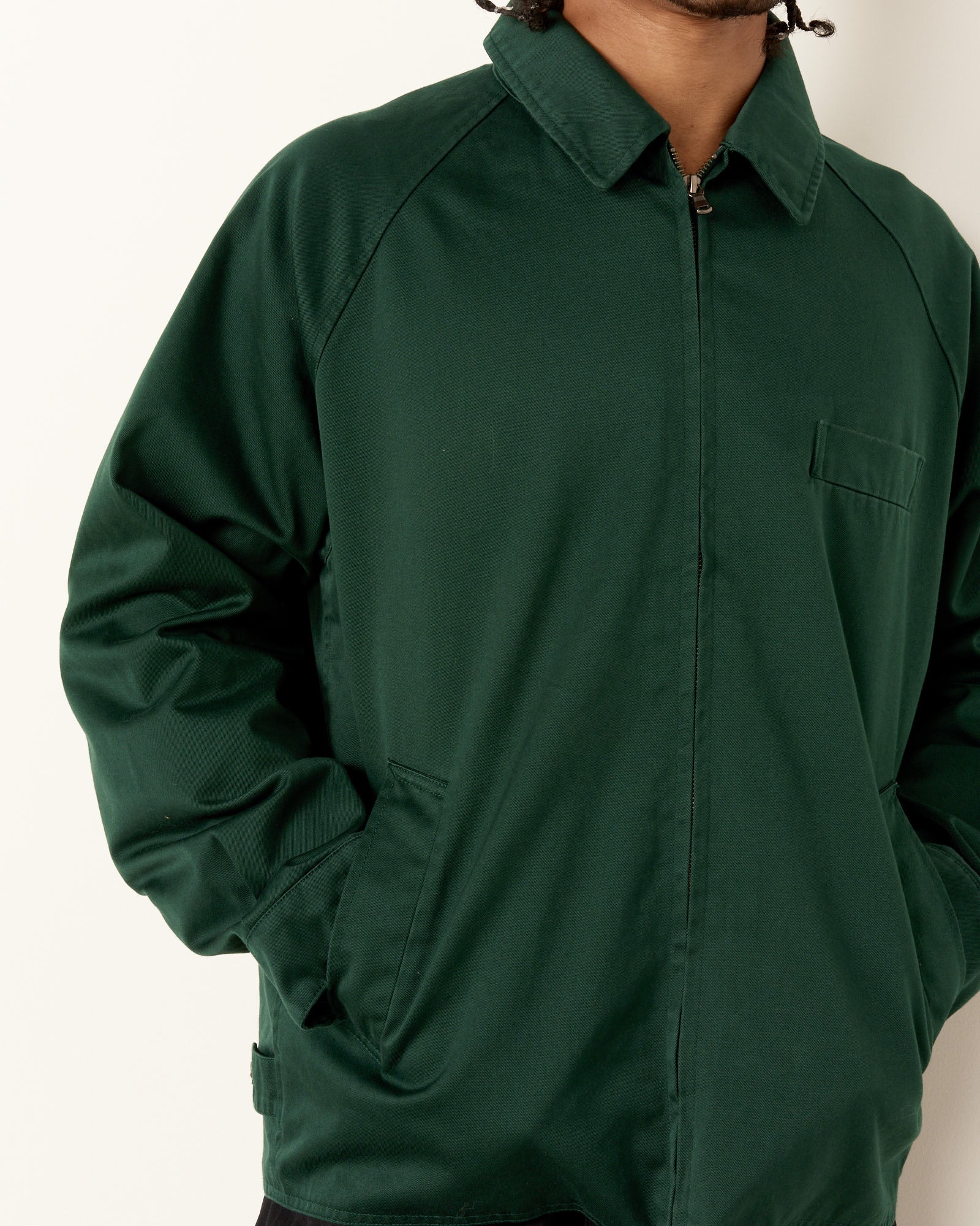 Windstopper Chino Crew Jacket in Green - Image 4