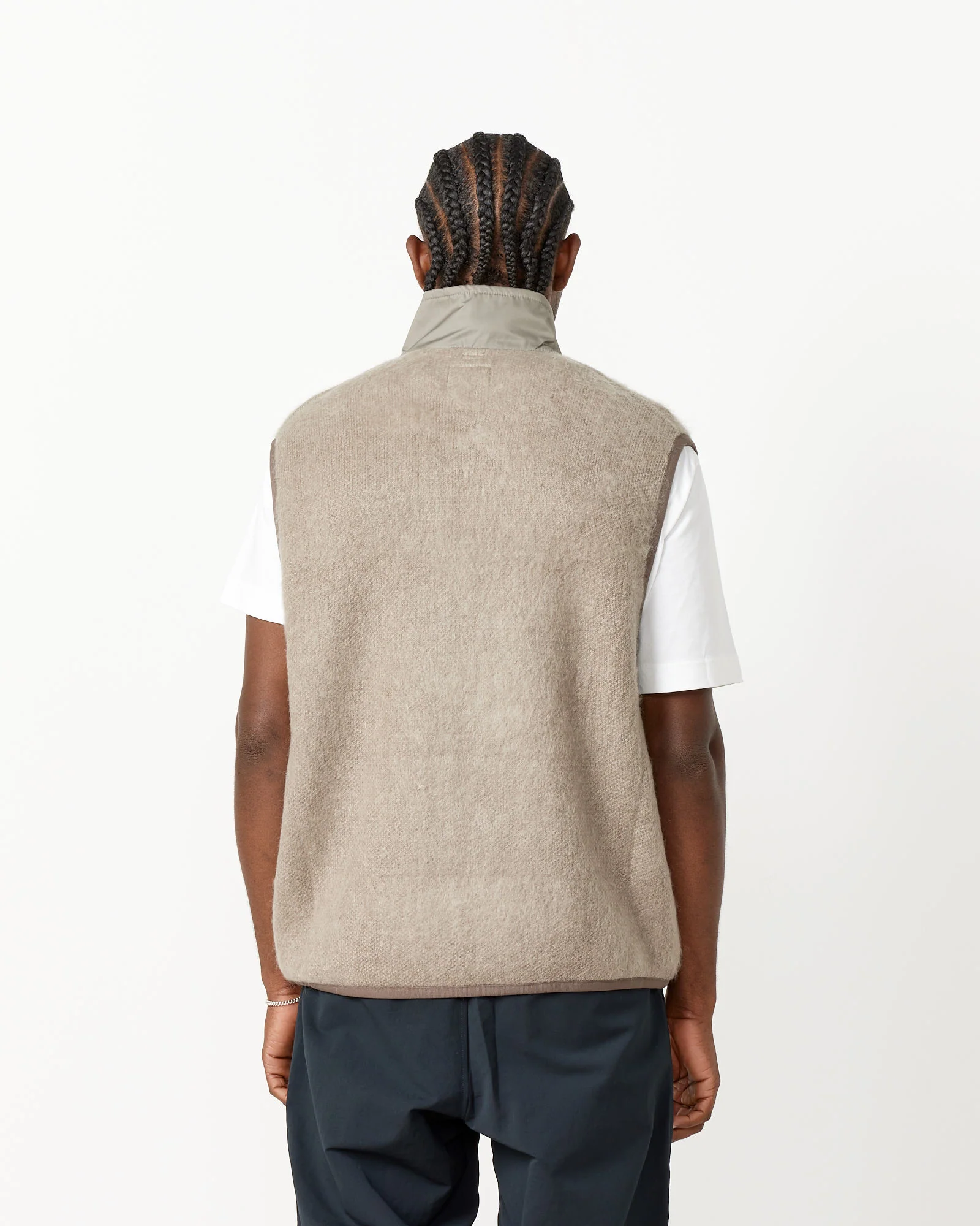 Zip-Up Mohair Vest - Image 6