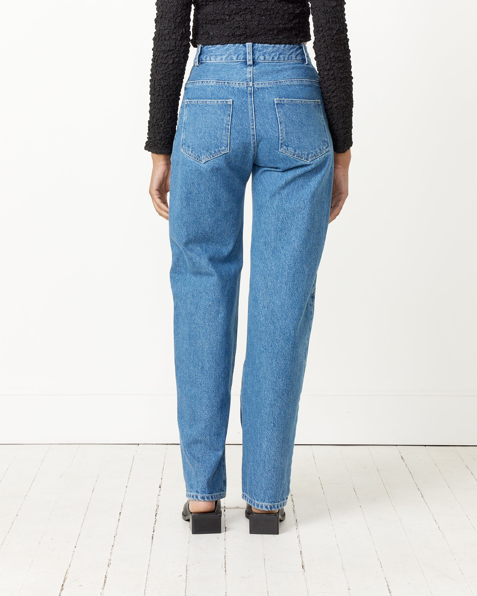 Seamed Denim Pant - Image 2