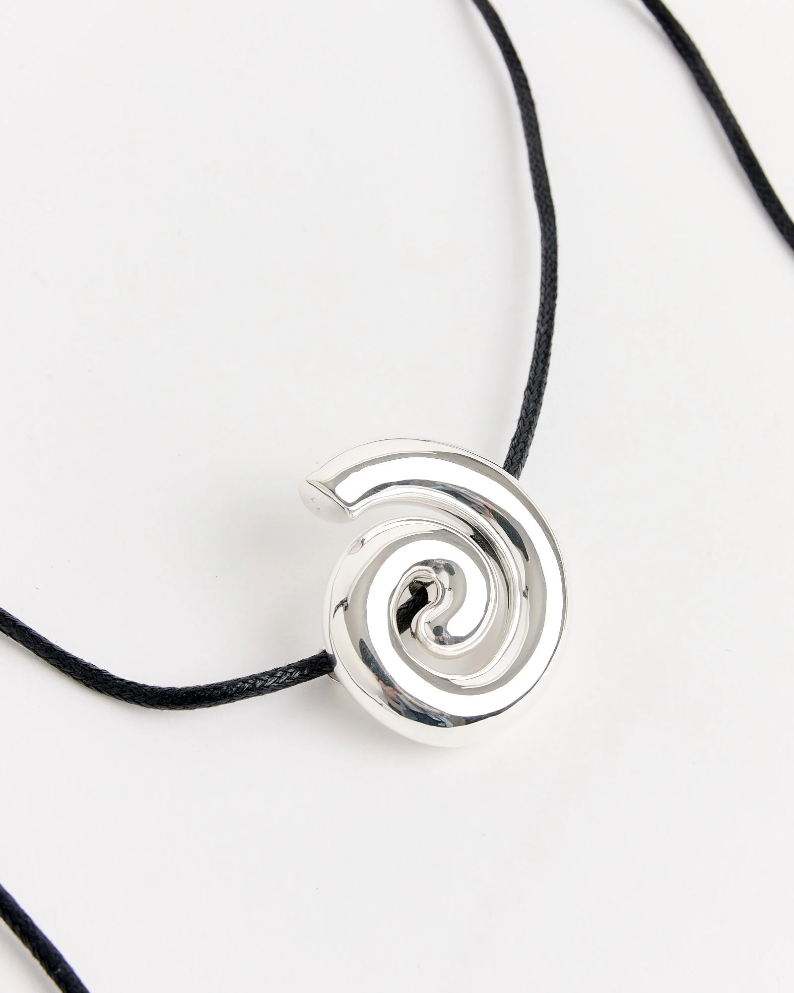 Spiral Cord Necklace - Image 2