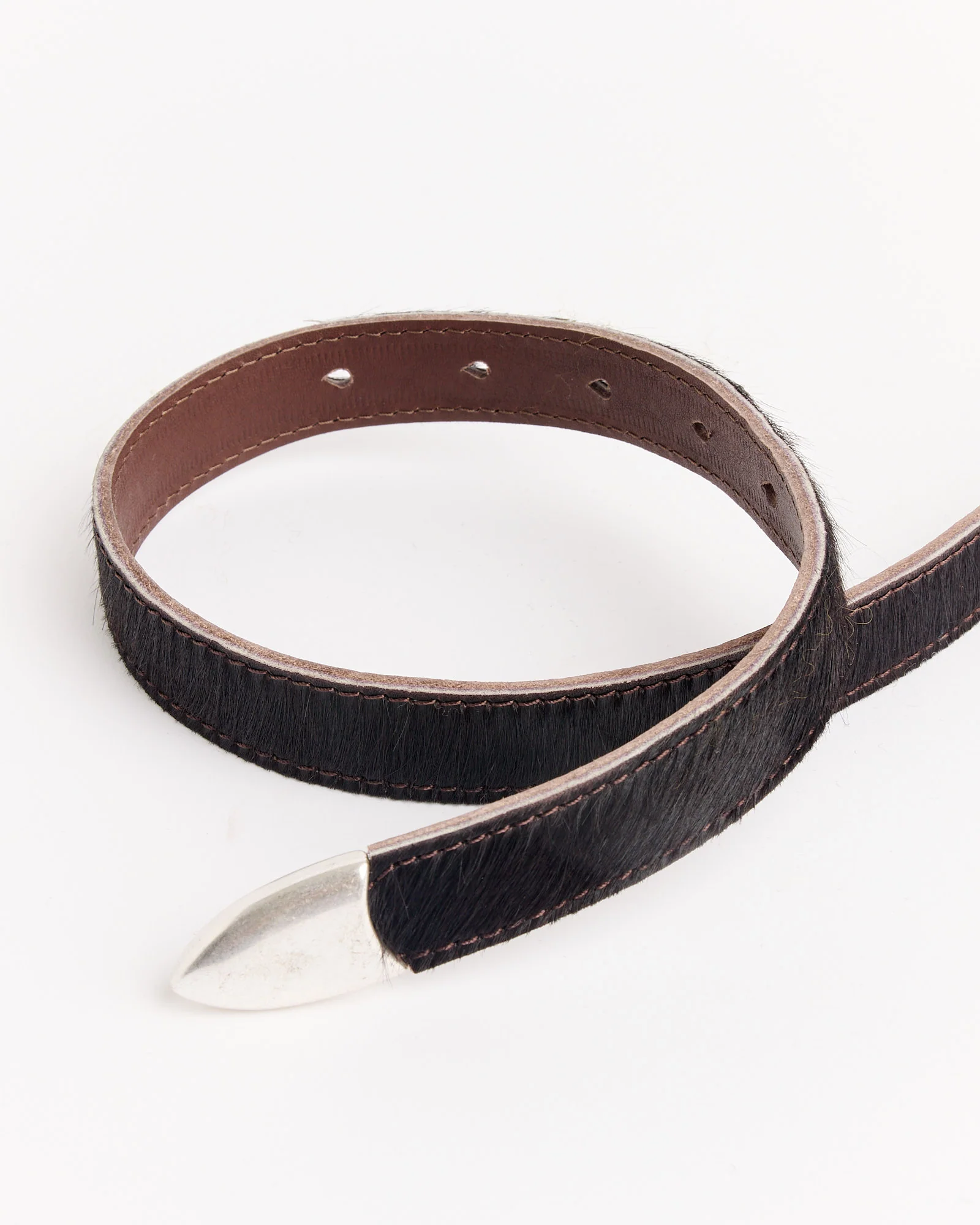 2 CM Belt in Chocolate - Image 2