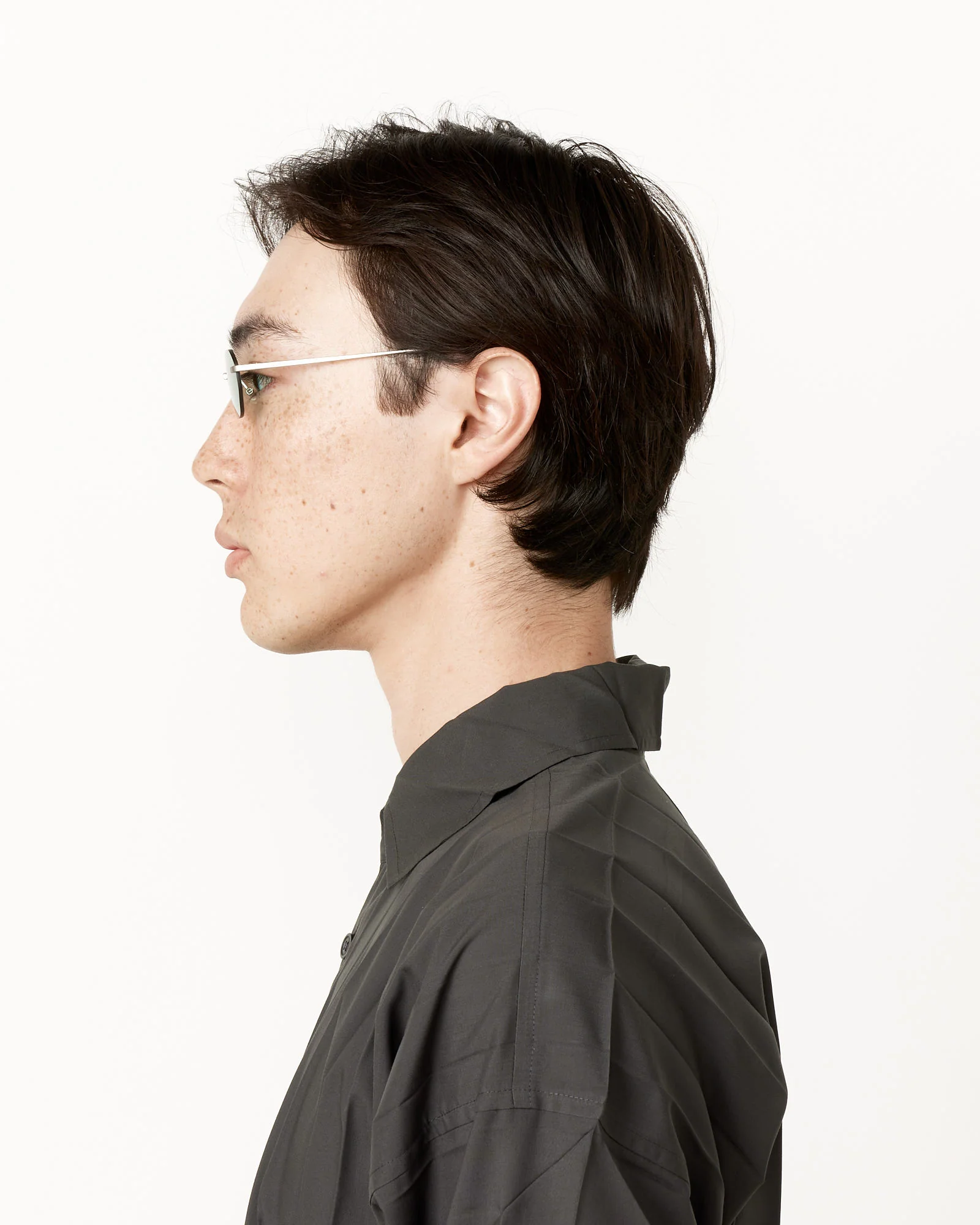Adorable Sunglasses in Matte Silver - Image 5