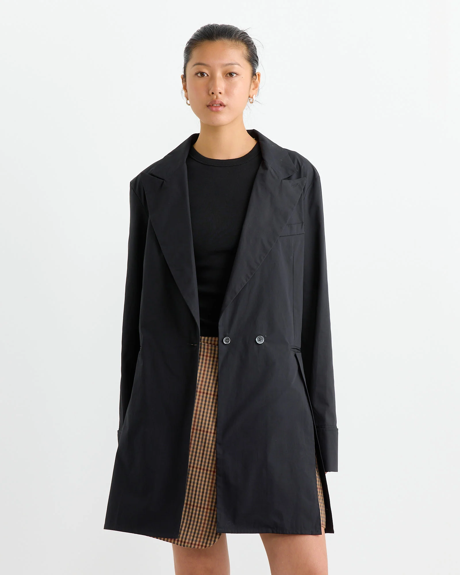 Blazer Shirt in Ripe Black - Image 3