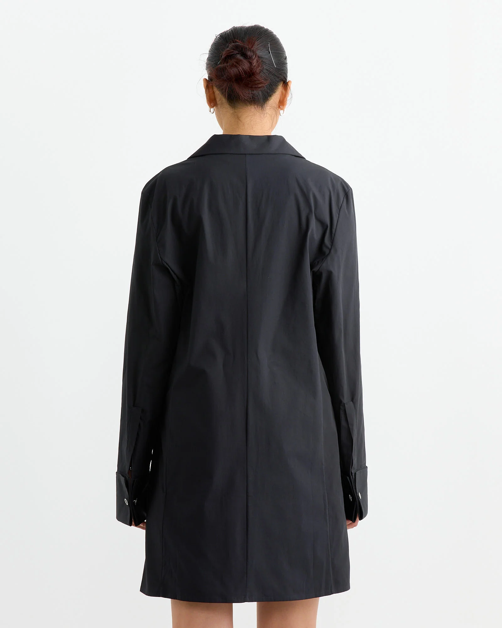 Blazer Shirt in Ripe Black - Image 7