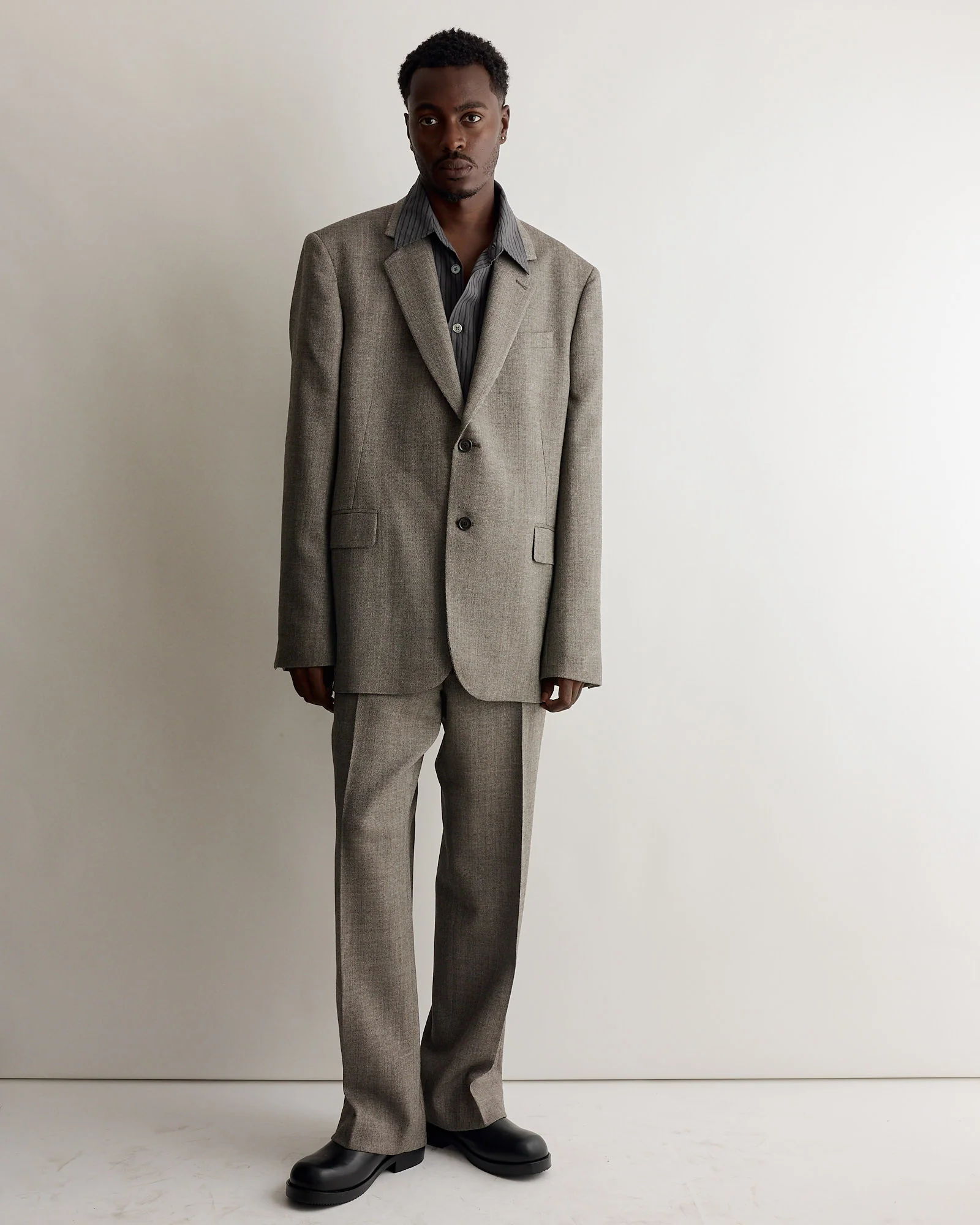 Borrowed Chino in Brown - Image 2