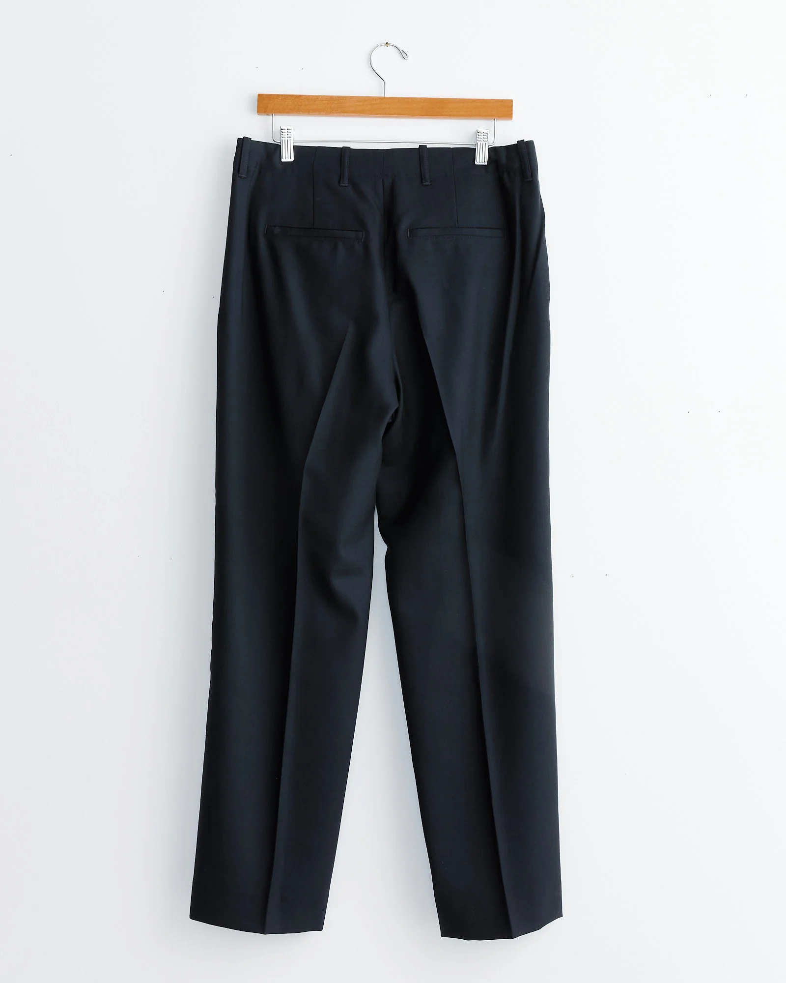 Borrowed Panama Wool Chino in Black - Image 3