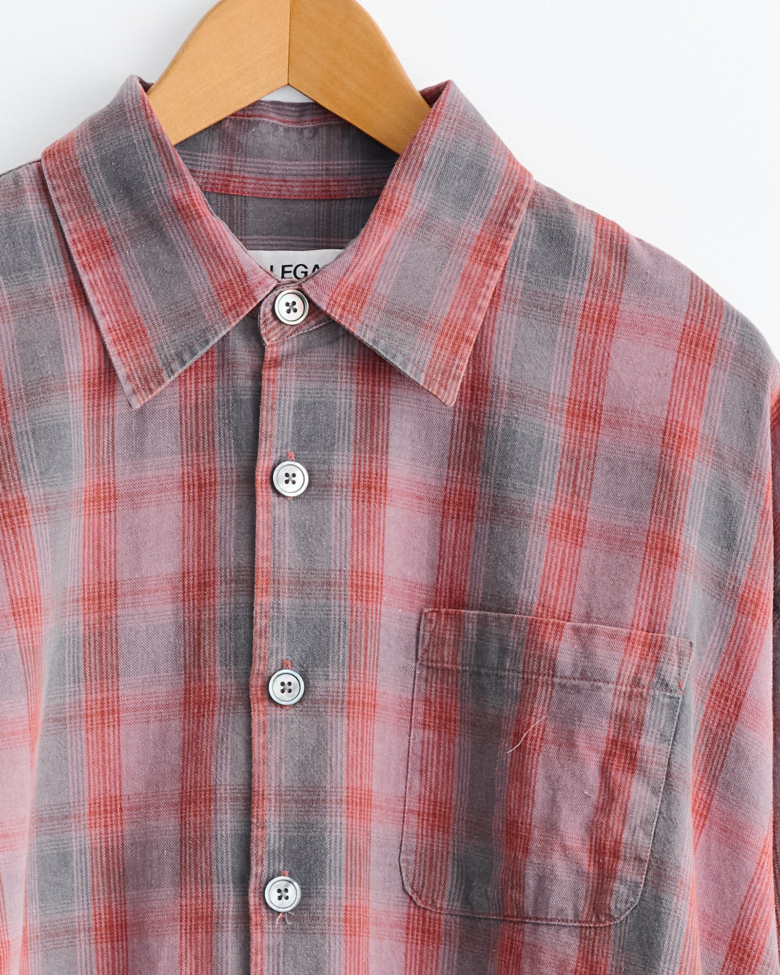 Borrowed Shirt in Idaho Flannel Check - Image 2