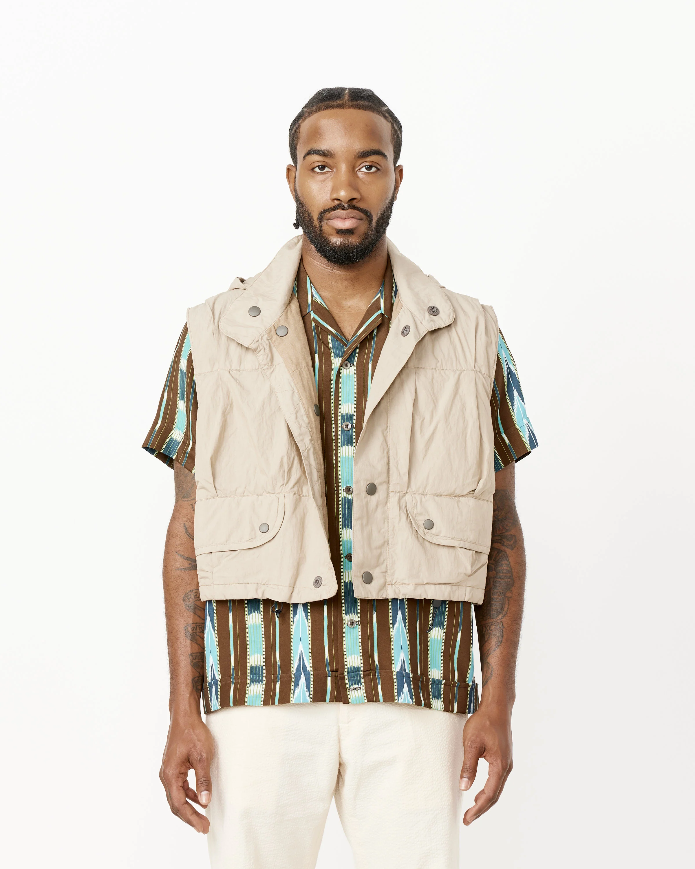 Cropped Exhale Puffa Vest