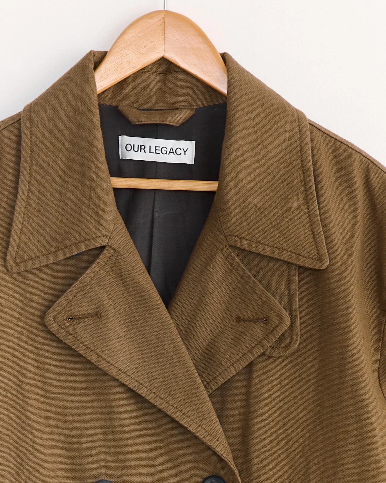 Dispatch Peacoat in Tobacco - Image 3