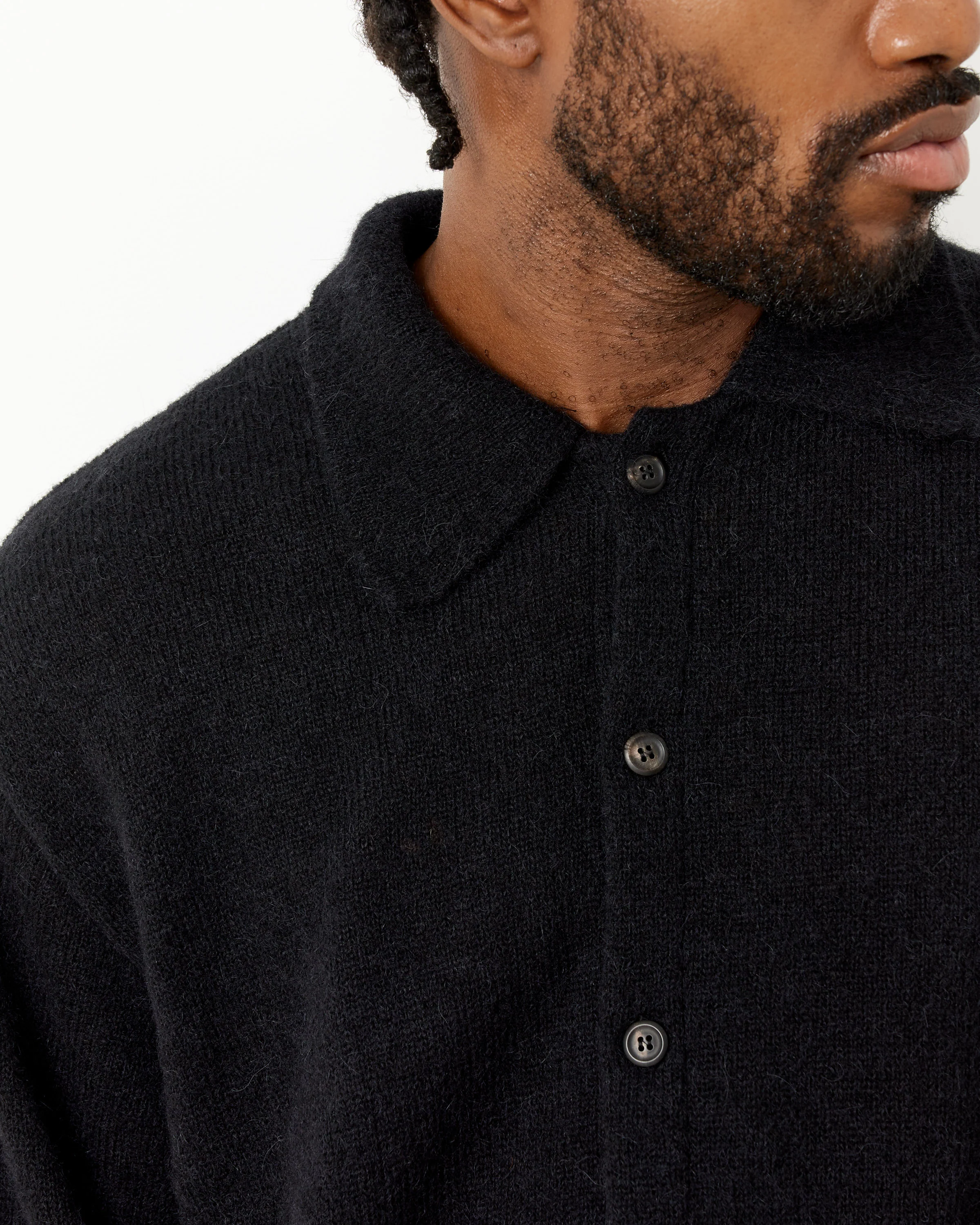 Evening Fuzzy Alpaca Polo - Image 2