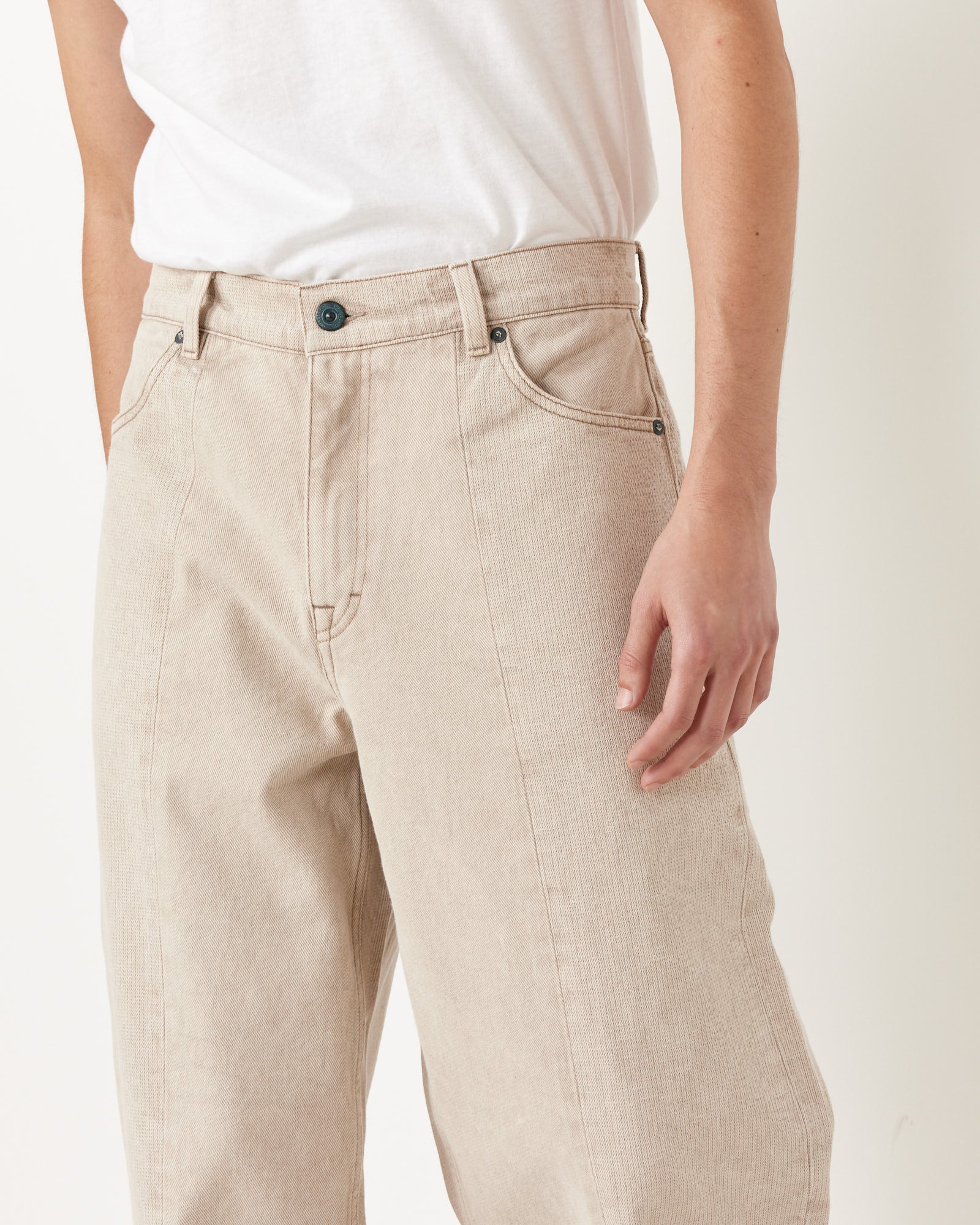 Fatigue Cut Denim in Ghost Attic - Image 3