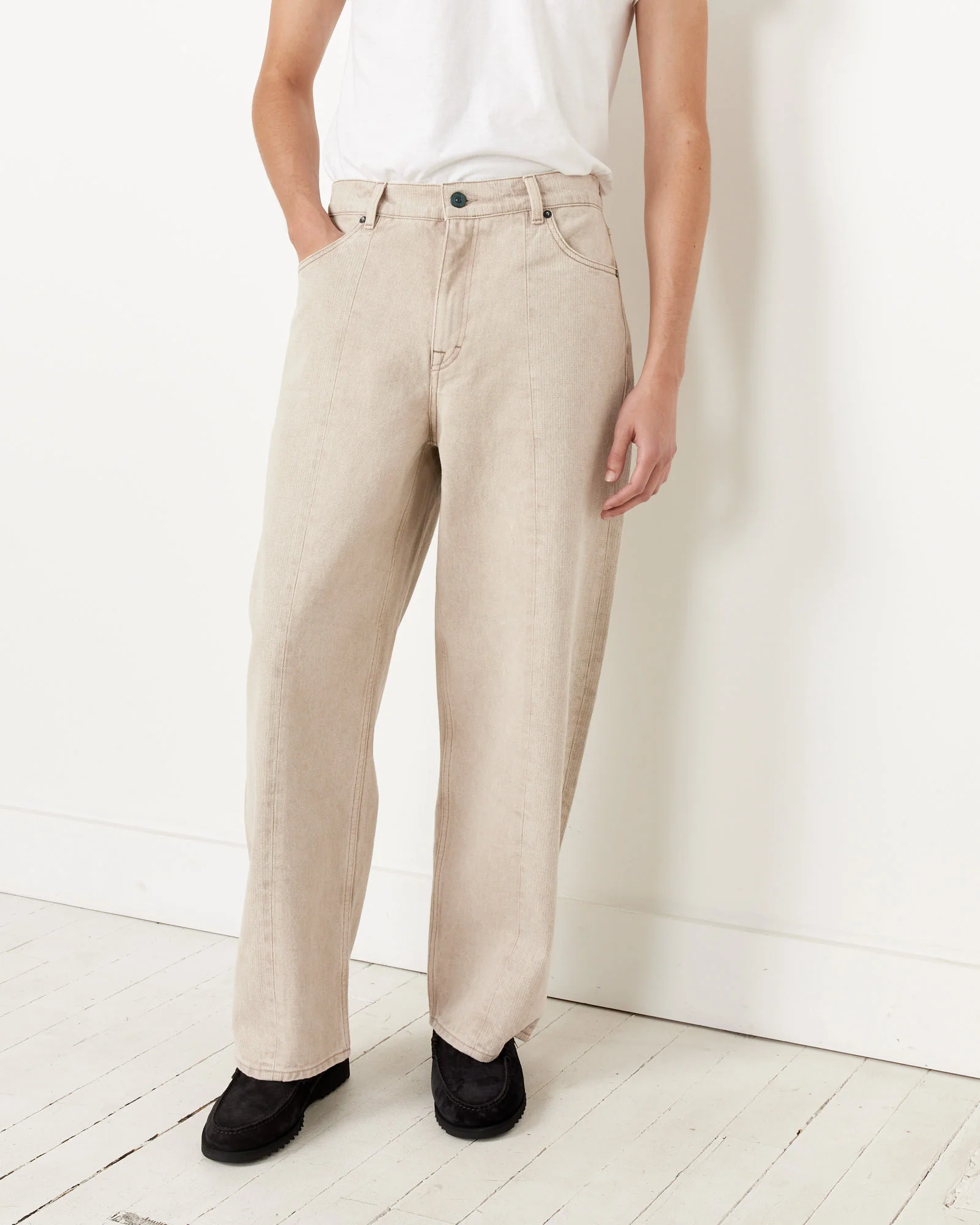 Fatigue Cut Denim in Ghost Attic - Image 4