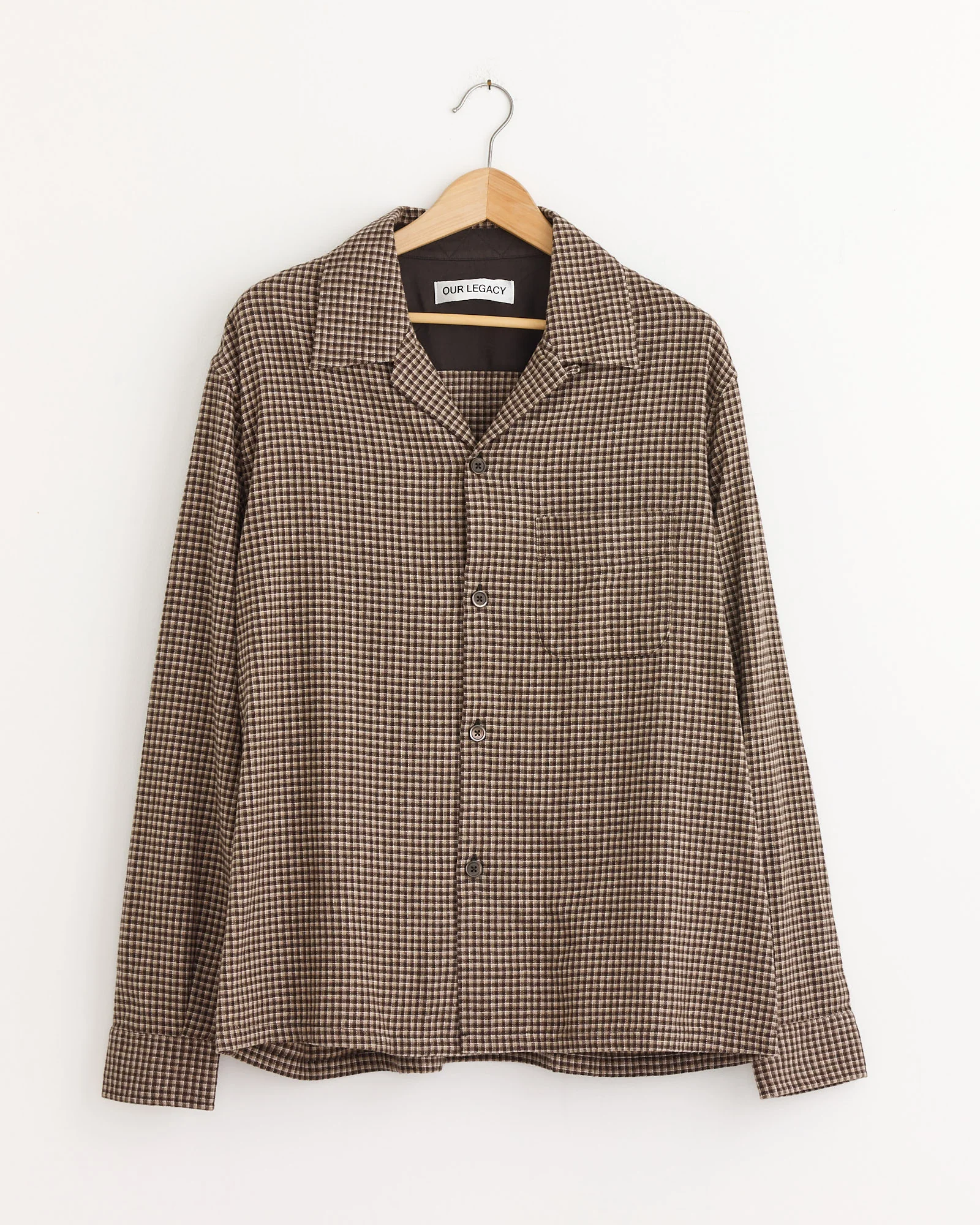 Heusen Shirt in Endino Flannel Check