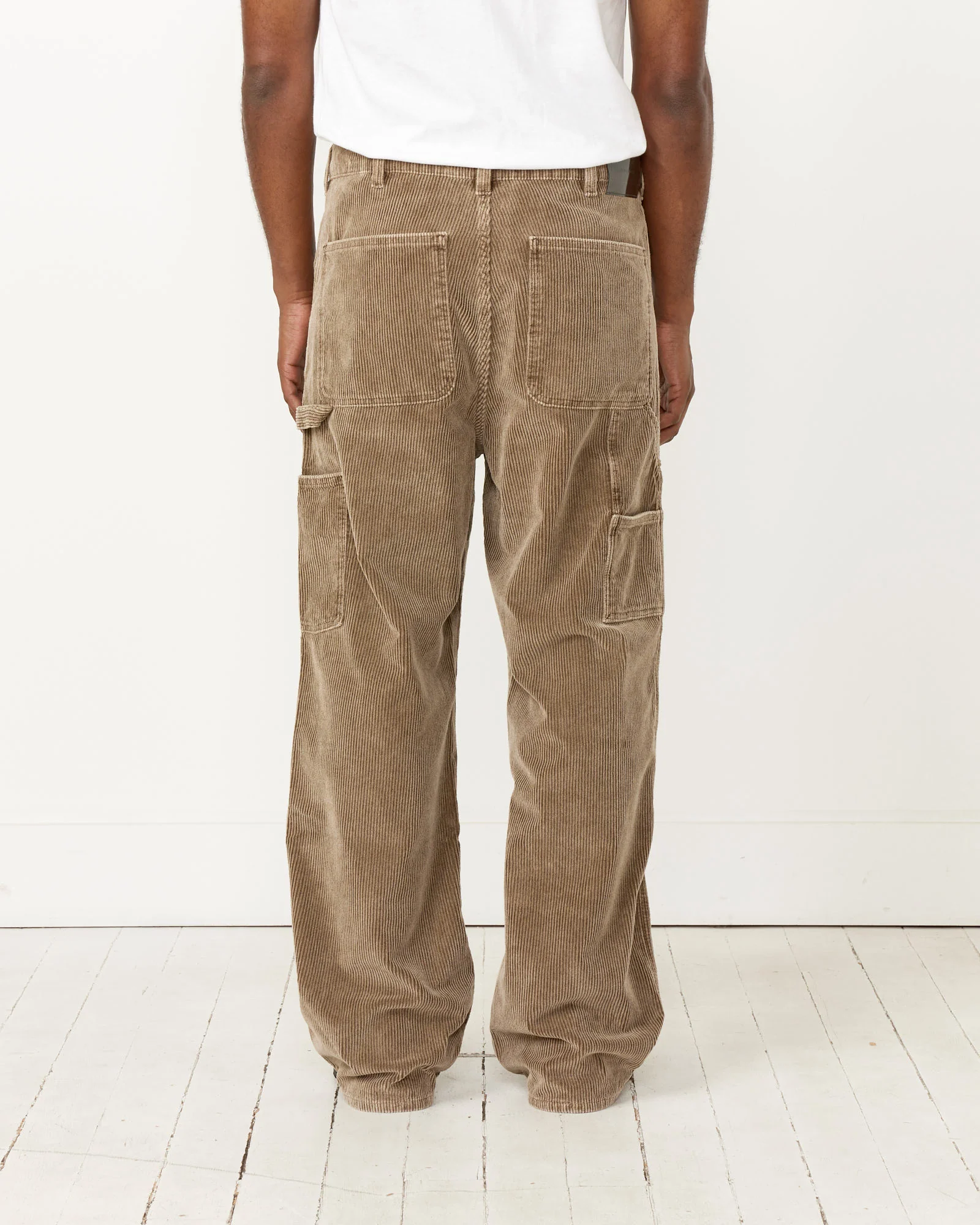 Joiner Trouser in Brown Enzyme Cord - Image 6