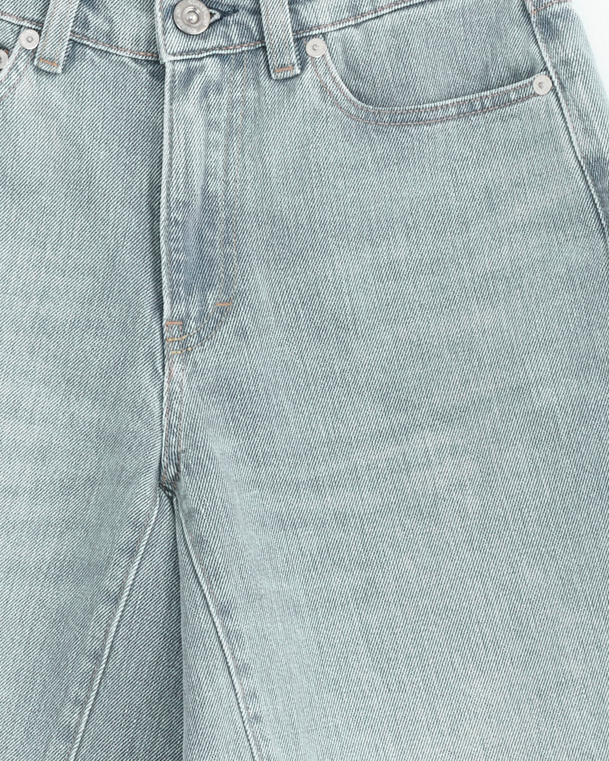 Midi Short in Pale Coast Wash - Image 2