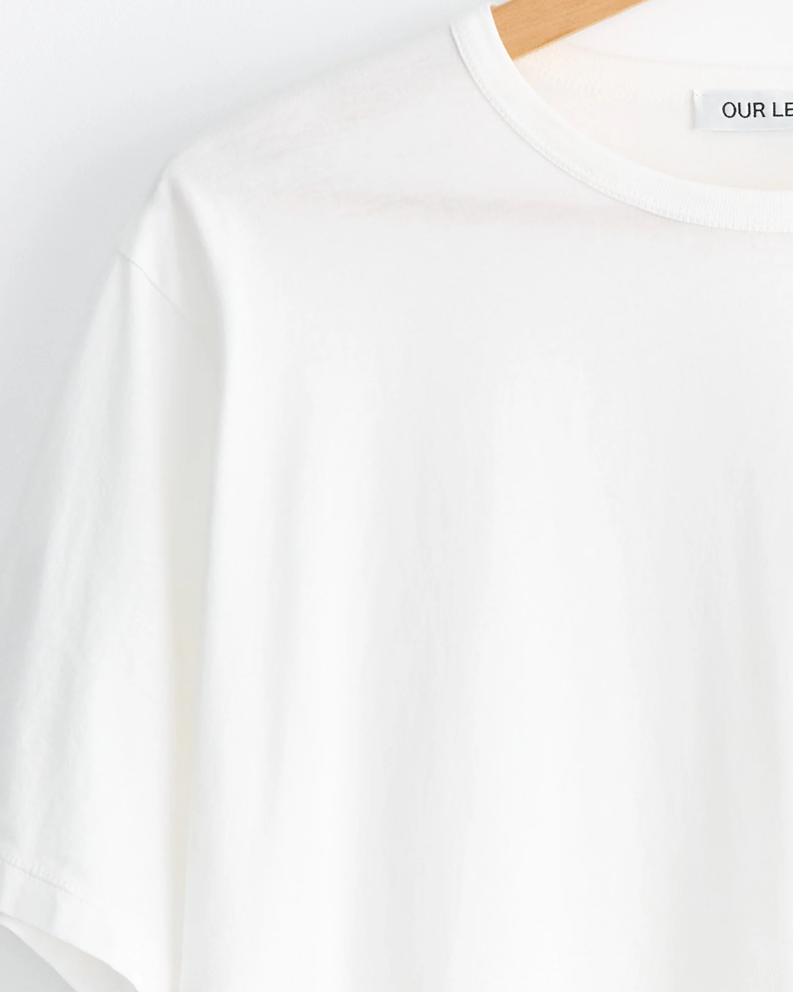 New Box T-Shirt in Clean Jersey White - Image 2