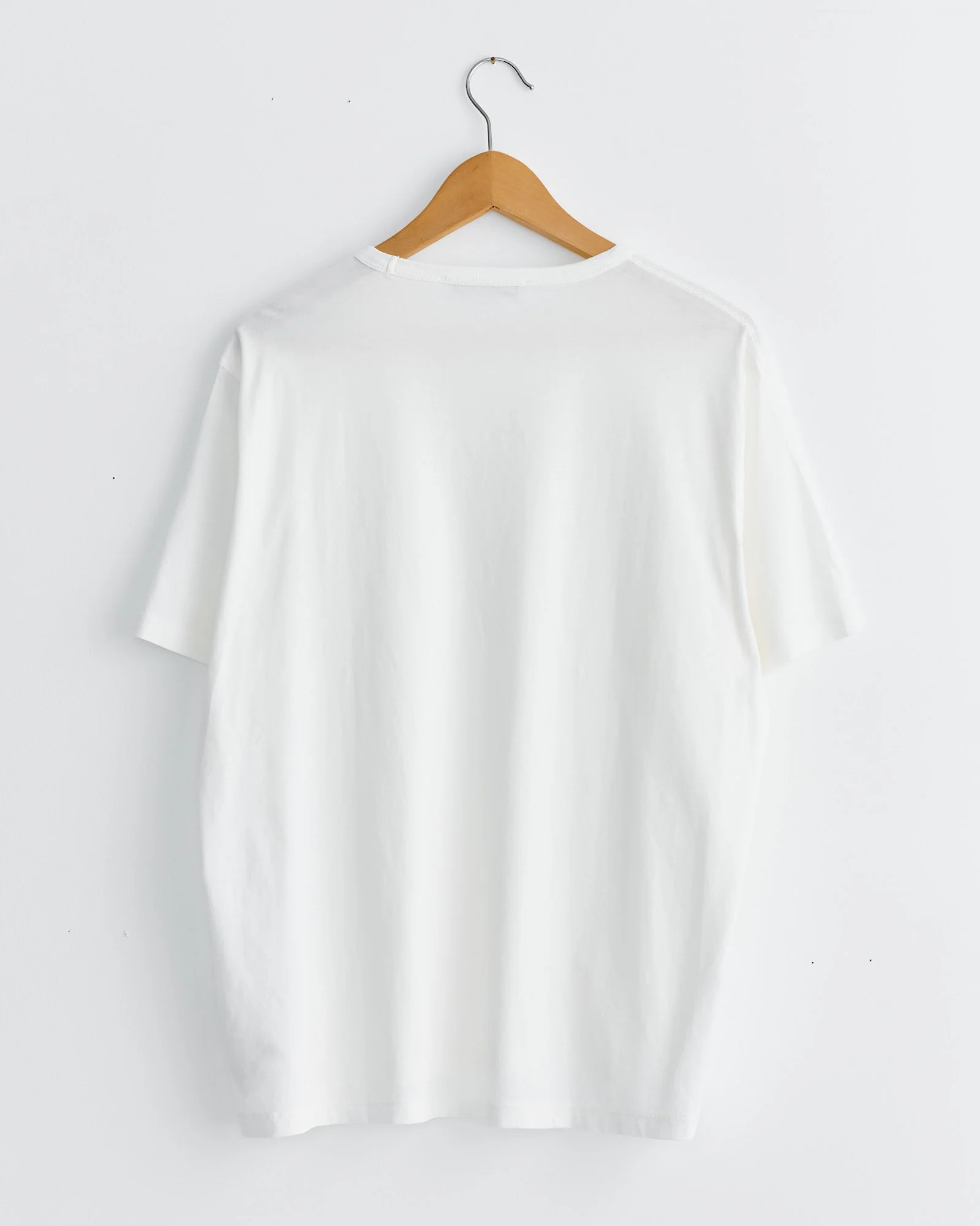 New Box T-Shirt in Clean Jersey White - Image 3