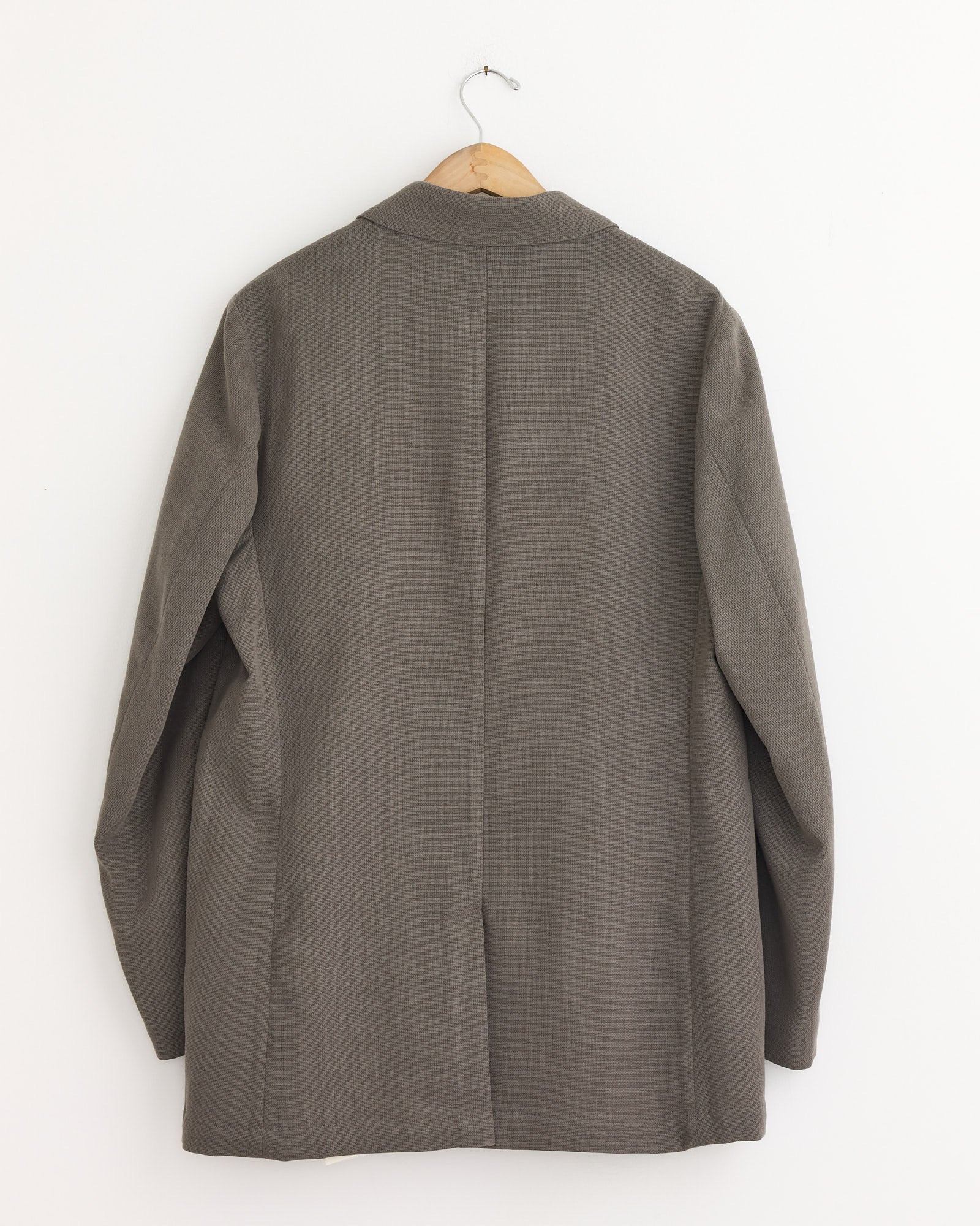 Sharp DB Blazer in Double Grey - Image 3