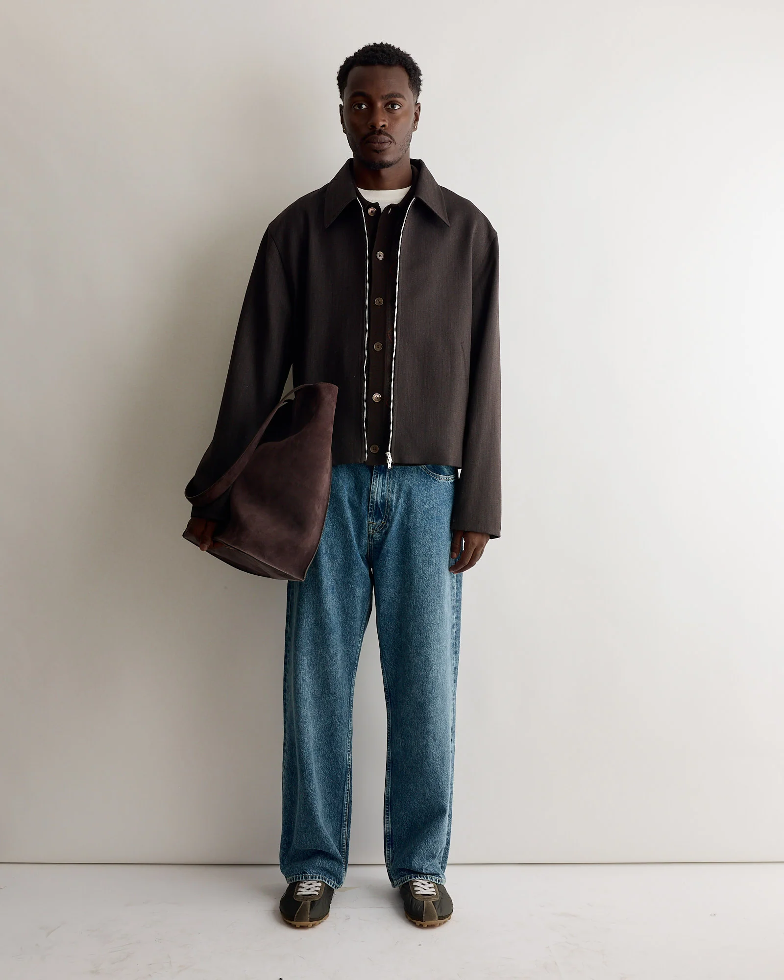 Third Cut Jean in Blue Tech Wash - Image 2