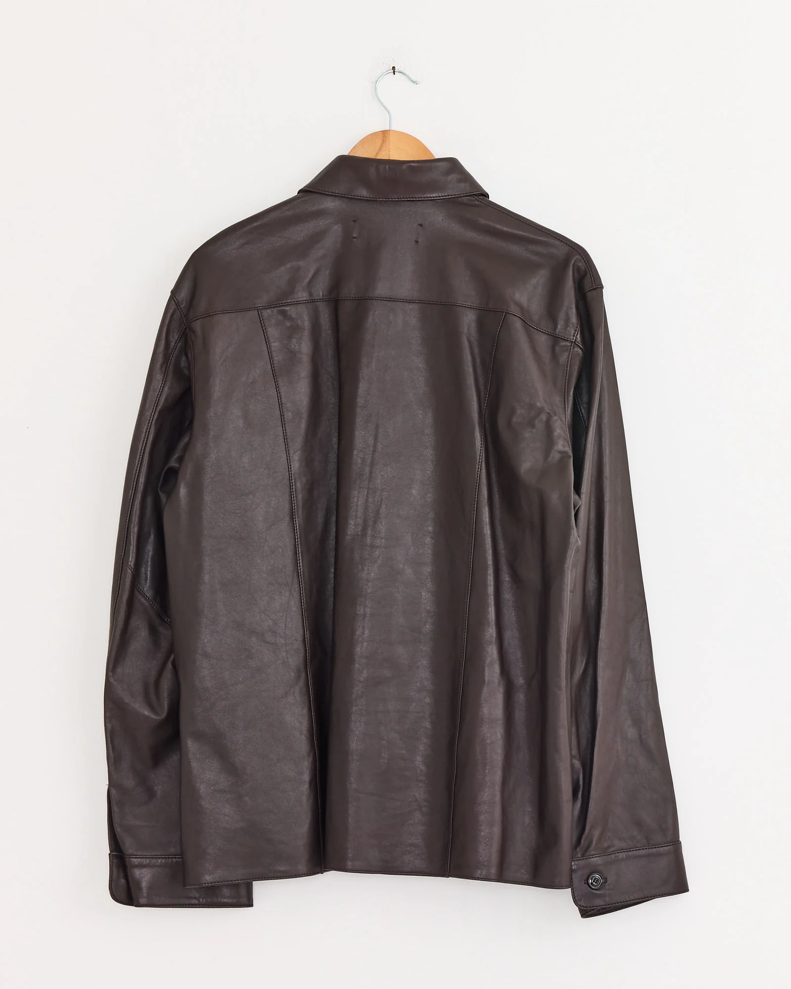 Welding Shirt in Umber Brown - Image 3