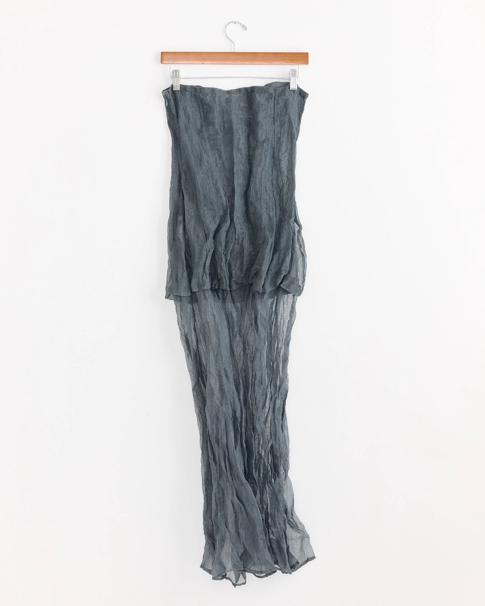 Mansino Dress in Dark Grey - Image 2